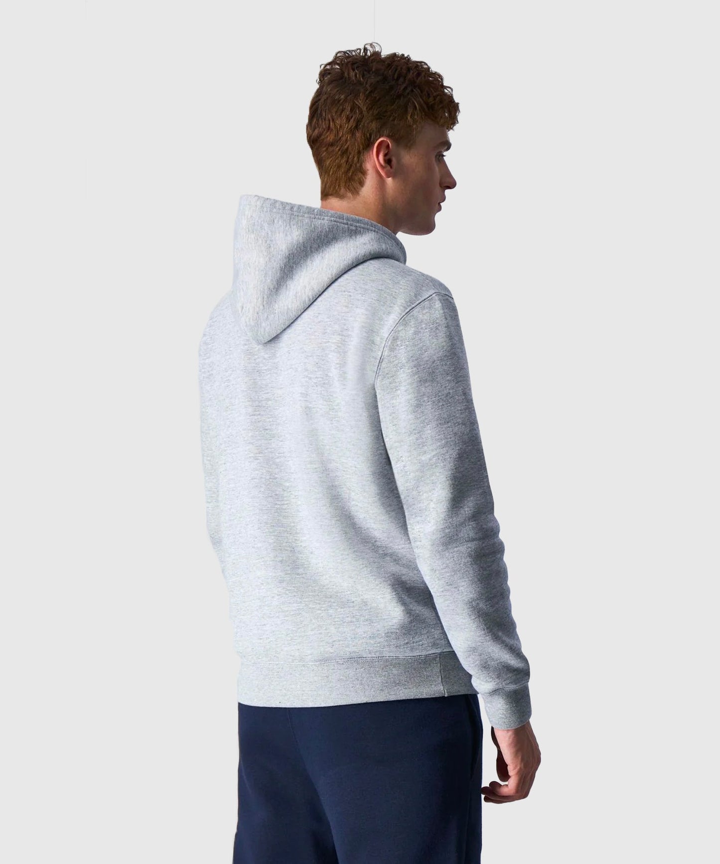Champion Legacy Felpa con Cappuccio Logo Ricamato – Grigio