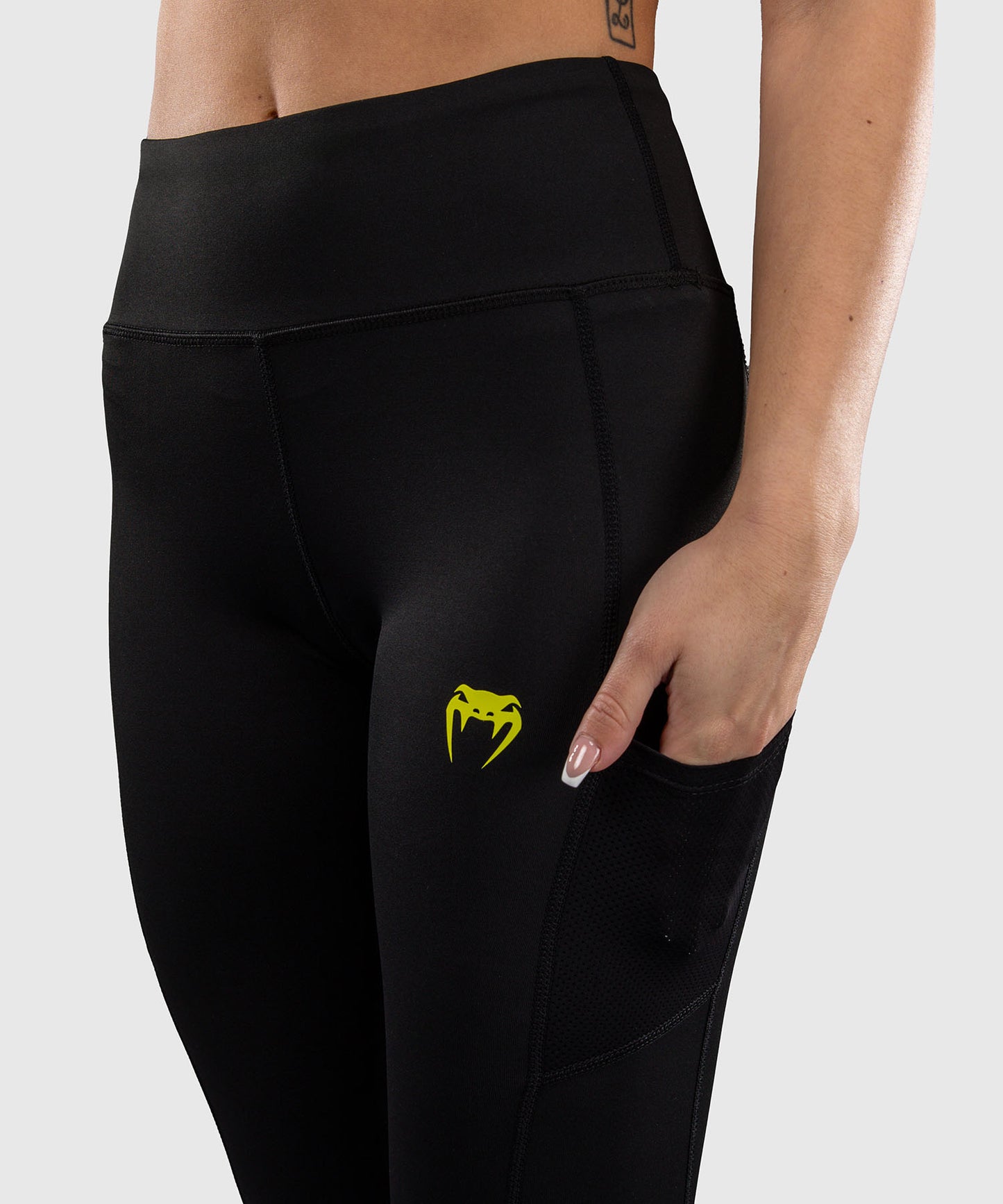 Venum Lazer Leggings Für Damen - Schwarz/Gelb