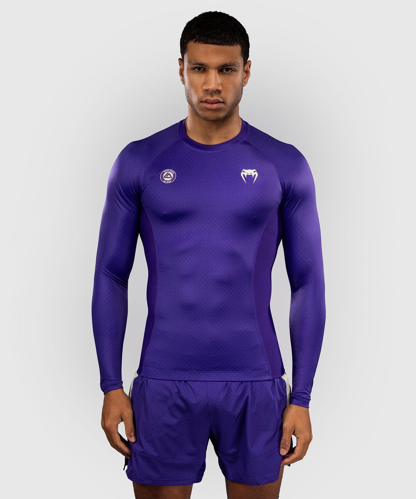 Rashguard à Manches Longues Venum x Roger Gracie Academy - Violet