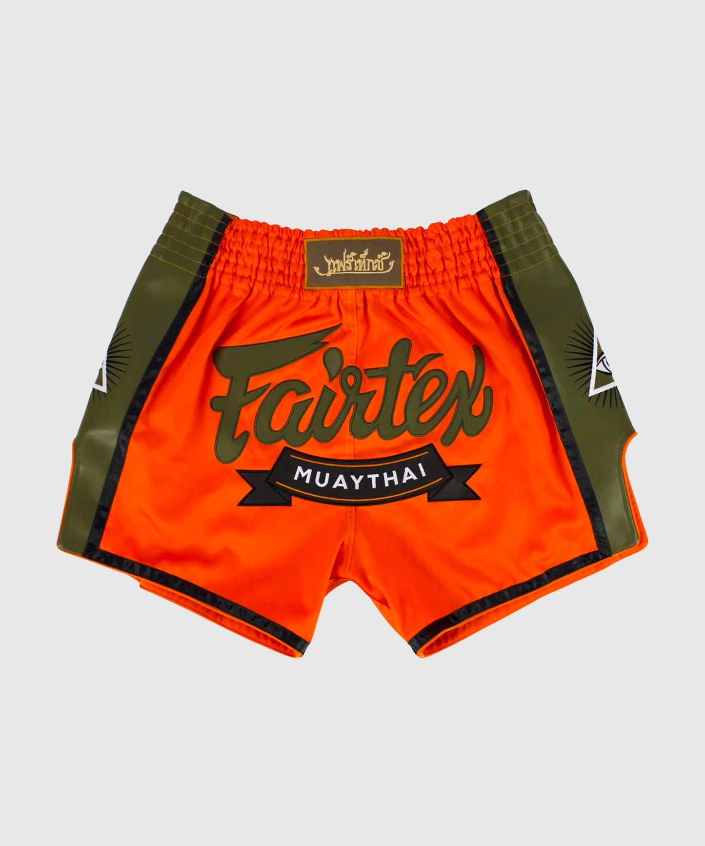 Fairtex Pantalones de Muay Thai - Naranja