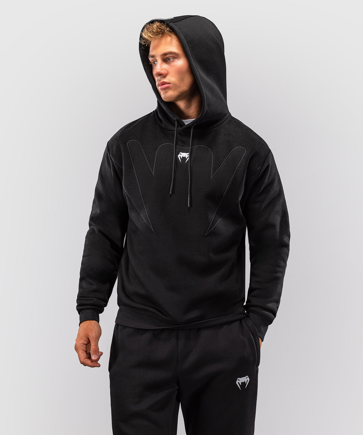 Sweat à capuche Venum Attack Fleece & Weave - Noir