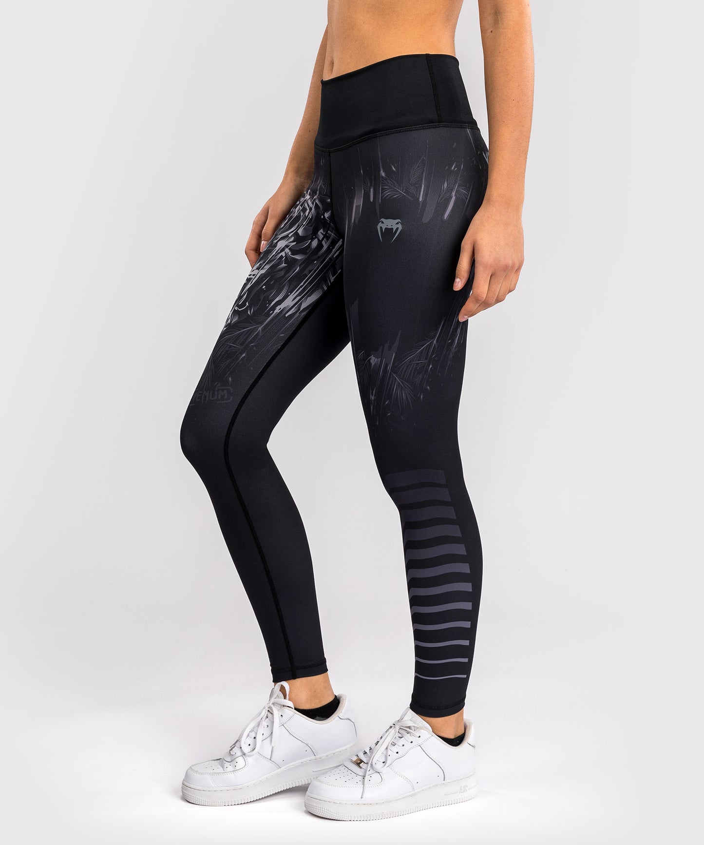 Legging Venum Tiger pour Femmes - Noir/Argent