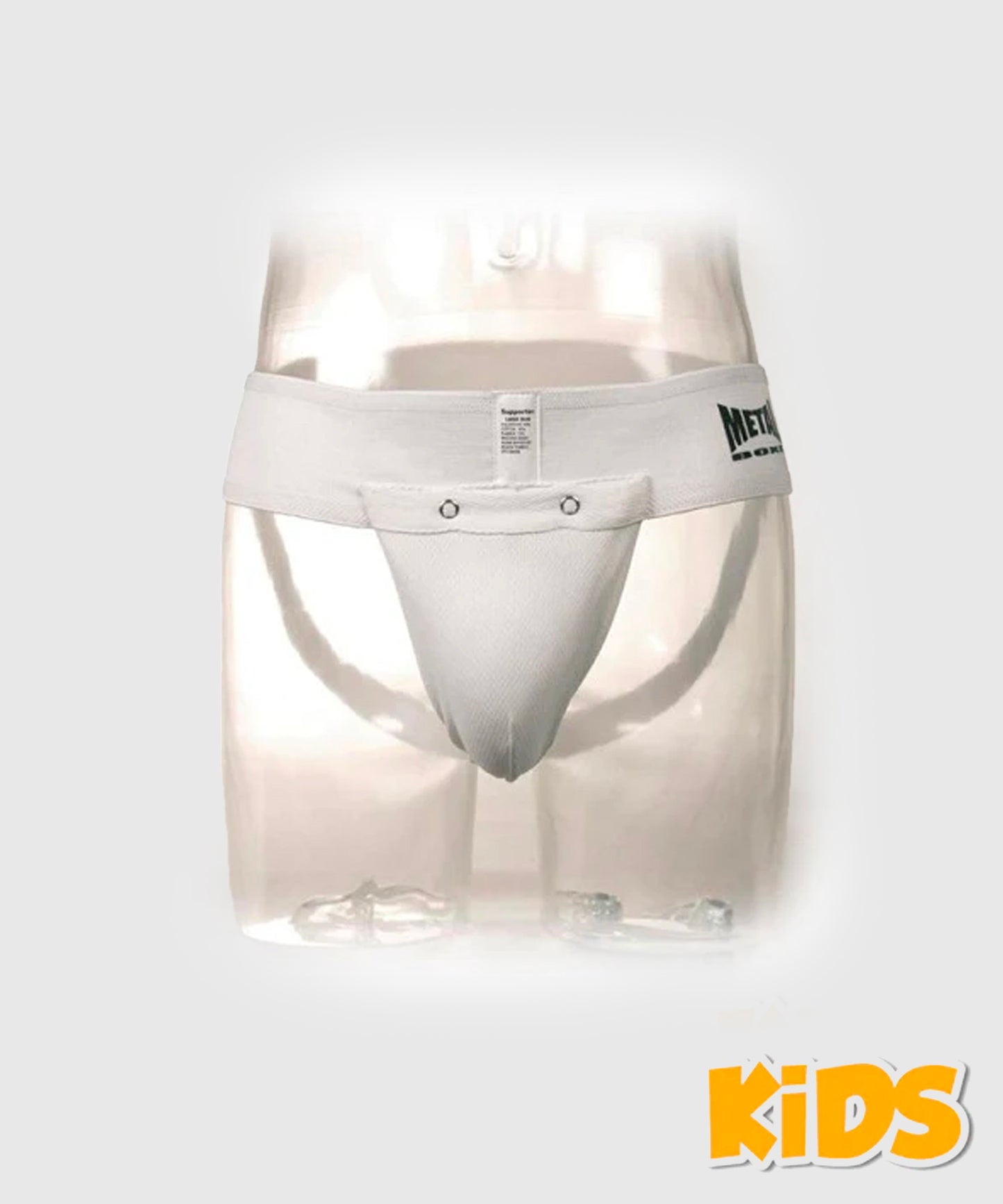 Metal Boxe Junior Suspensorio con Coquilla - Blanco