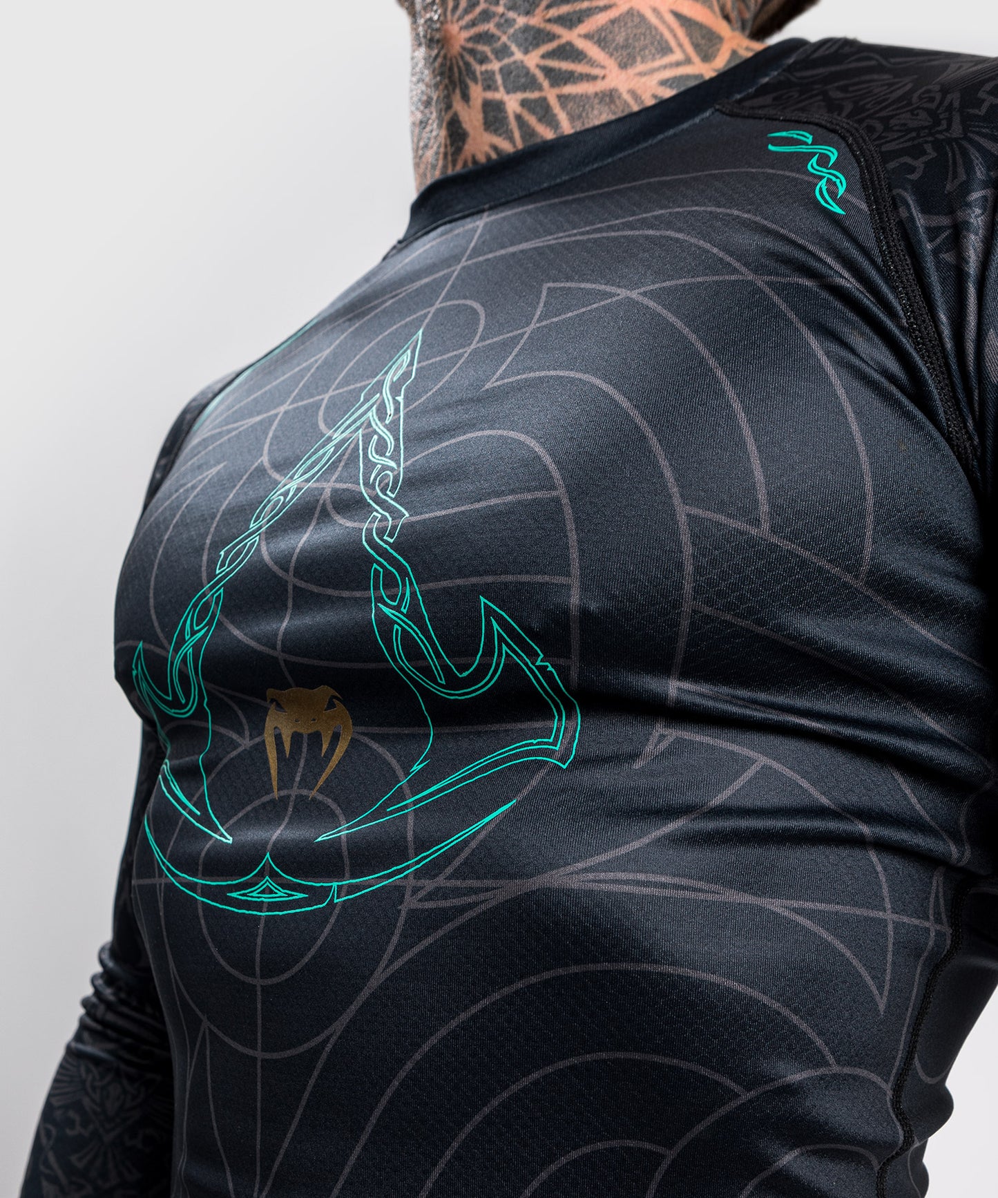 Venum Assassin's Creed Reloaded Rashguard - Lange Ärmel - Schwarz