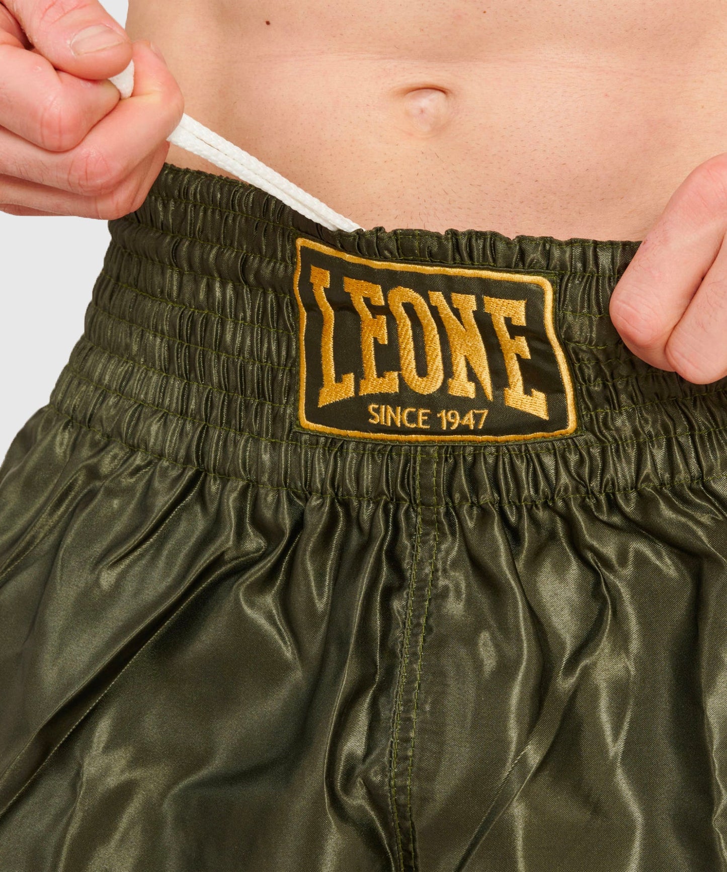 Short Muay Thaï Leone Basic - Kaki
