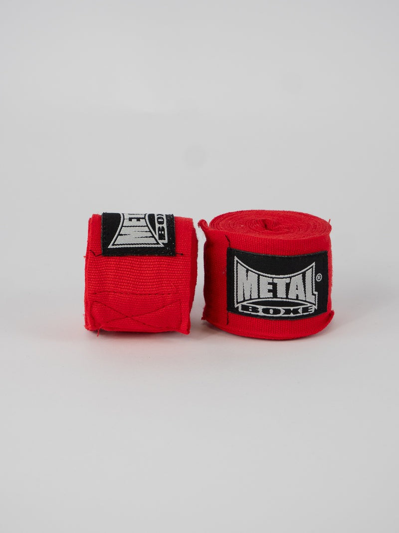 Metal Boxe Boxbandagen – 2,5 m – Rot