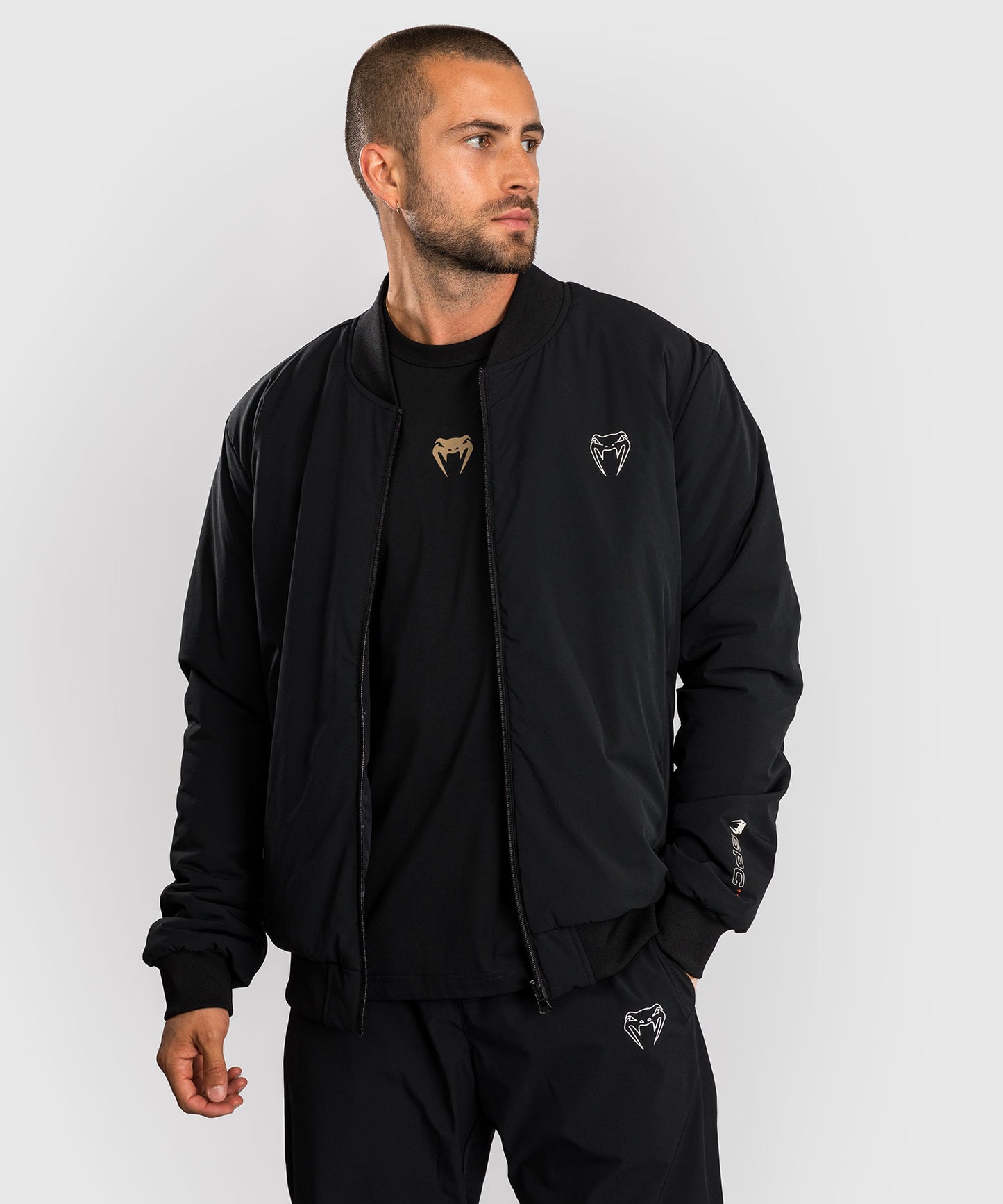 Veste Bomber Venum Eclipse – Noir/Ivoire