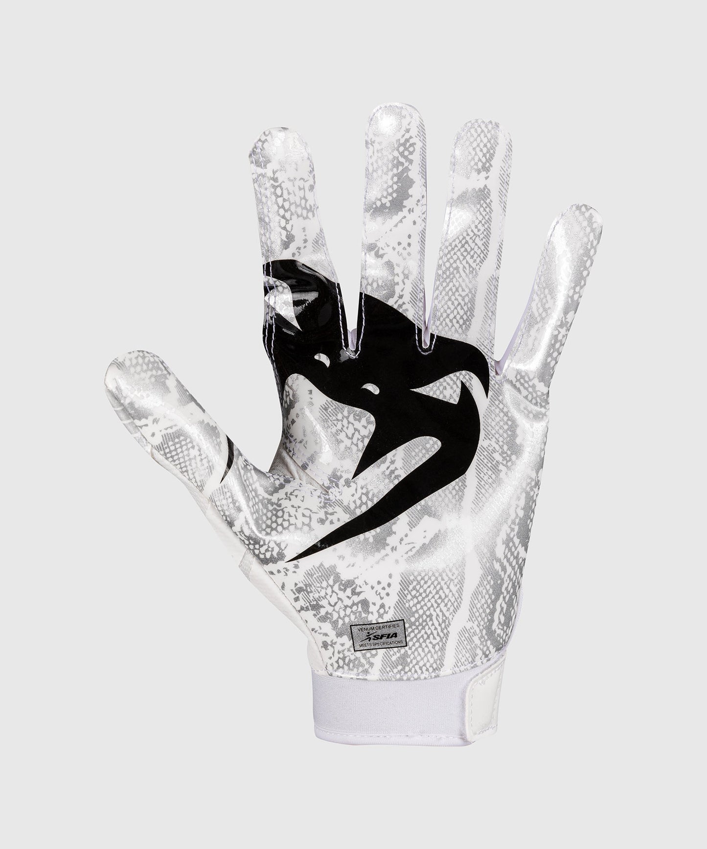 Venum Elite Football Gloves - White/Black