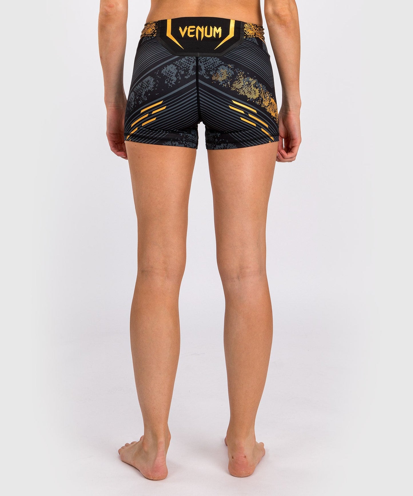 UFC Women's Fit Compression Short Adrenaline by Venum Authentic Fight Night - Champion