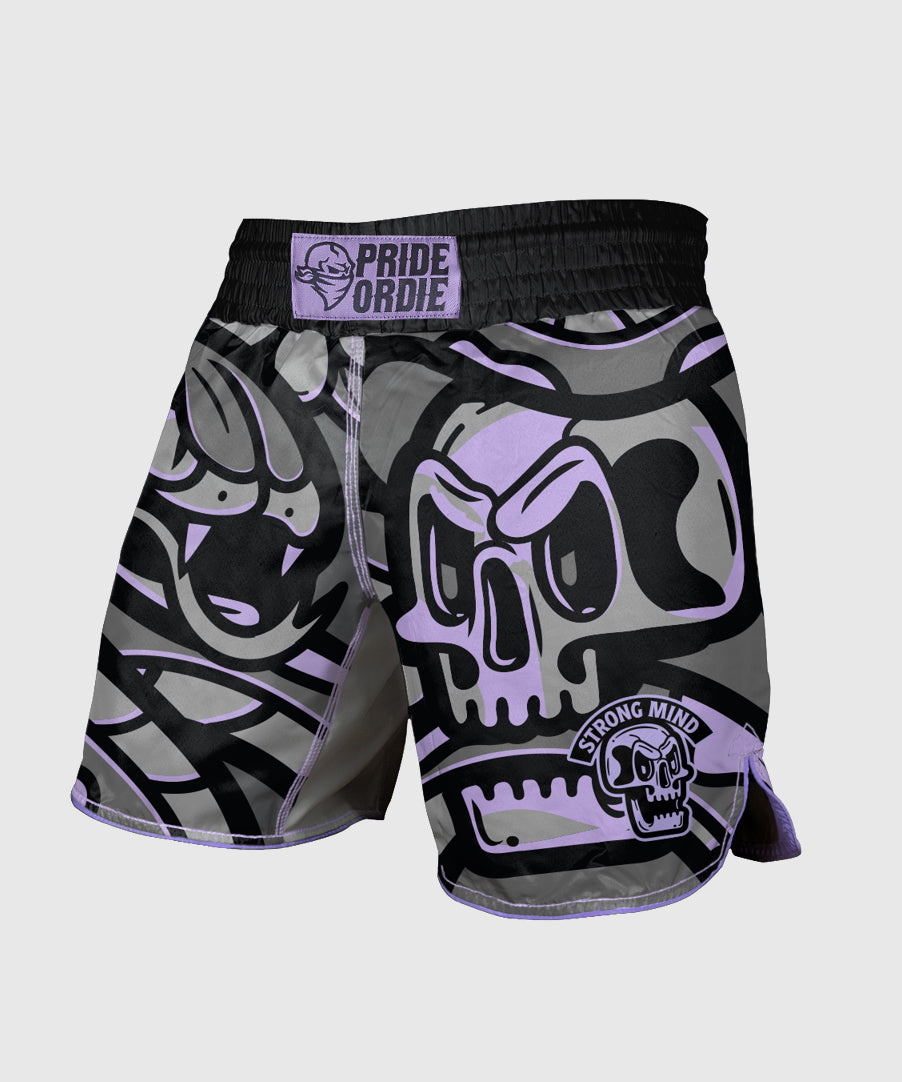 Pride Or Die Cold Instinct Fightshorts - Grey