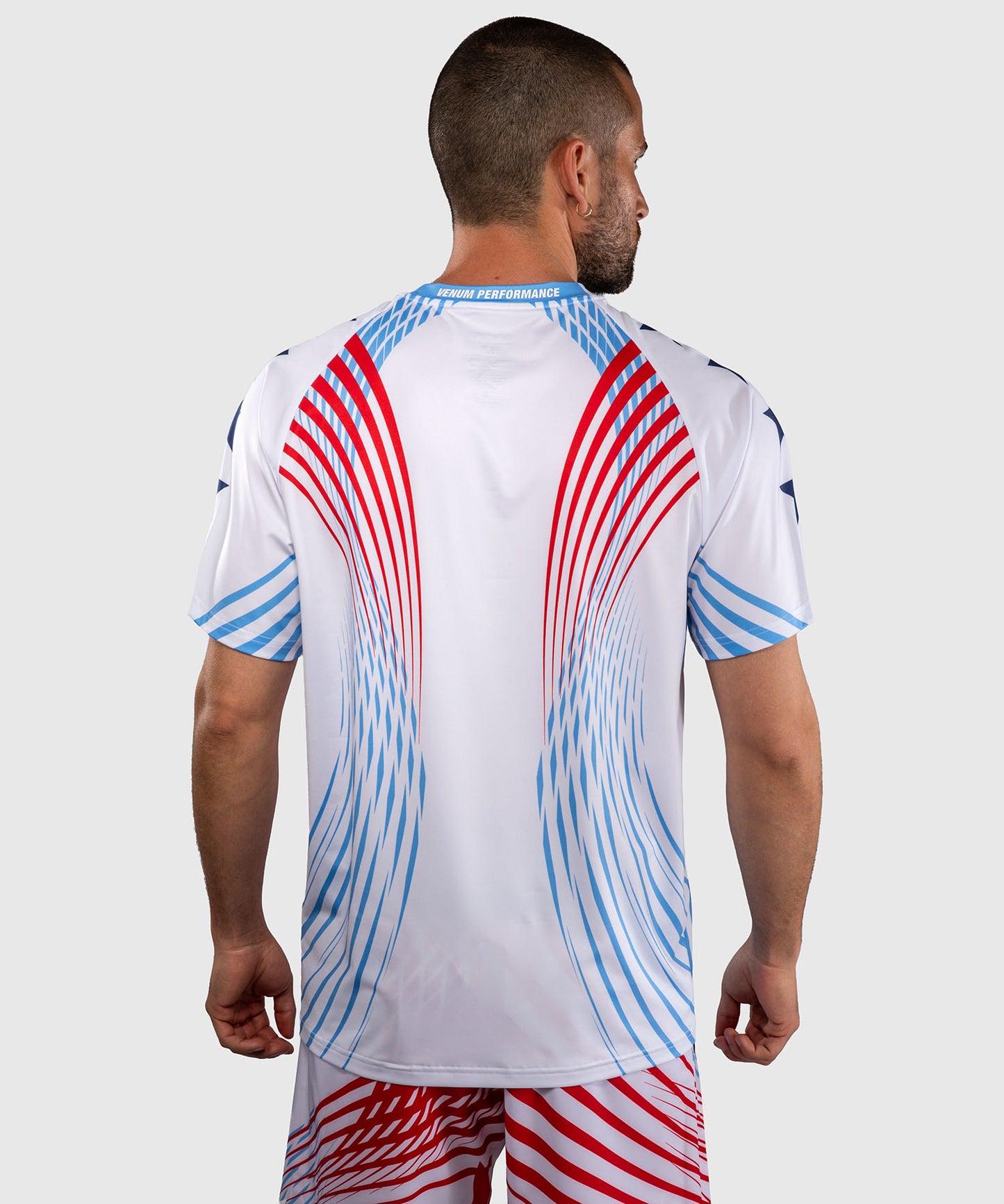Official UFC Freedom 250 by Venum Authentic Fight Night Maglia Walkout da uomo - Bianco