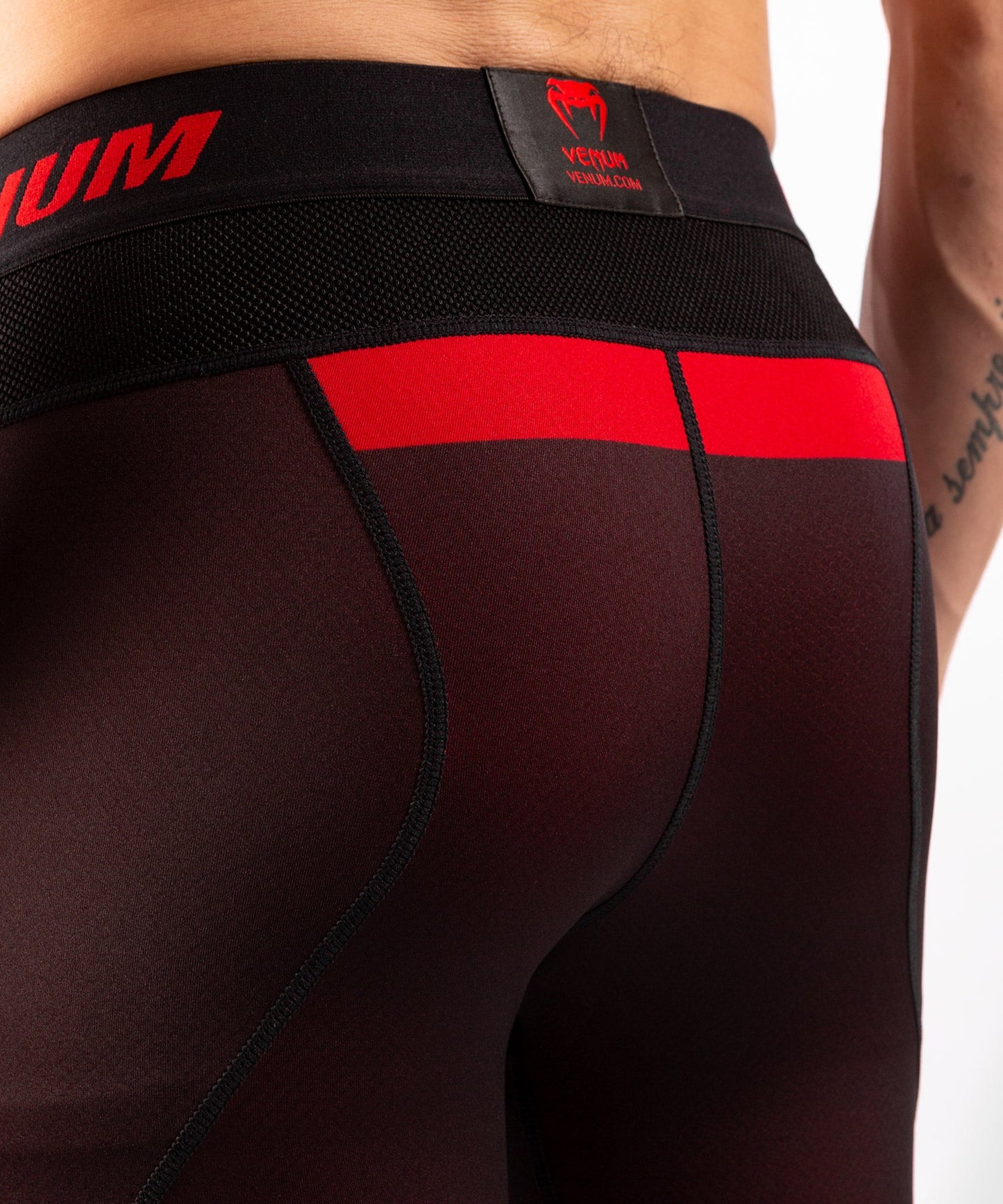 Venum NoGi 3.0 Kompressionsshorts - Schwarz/Rot