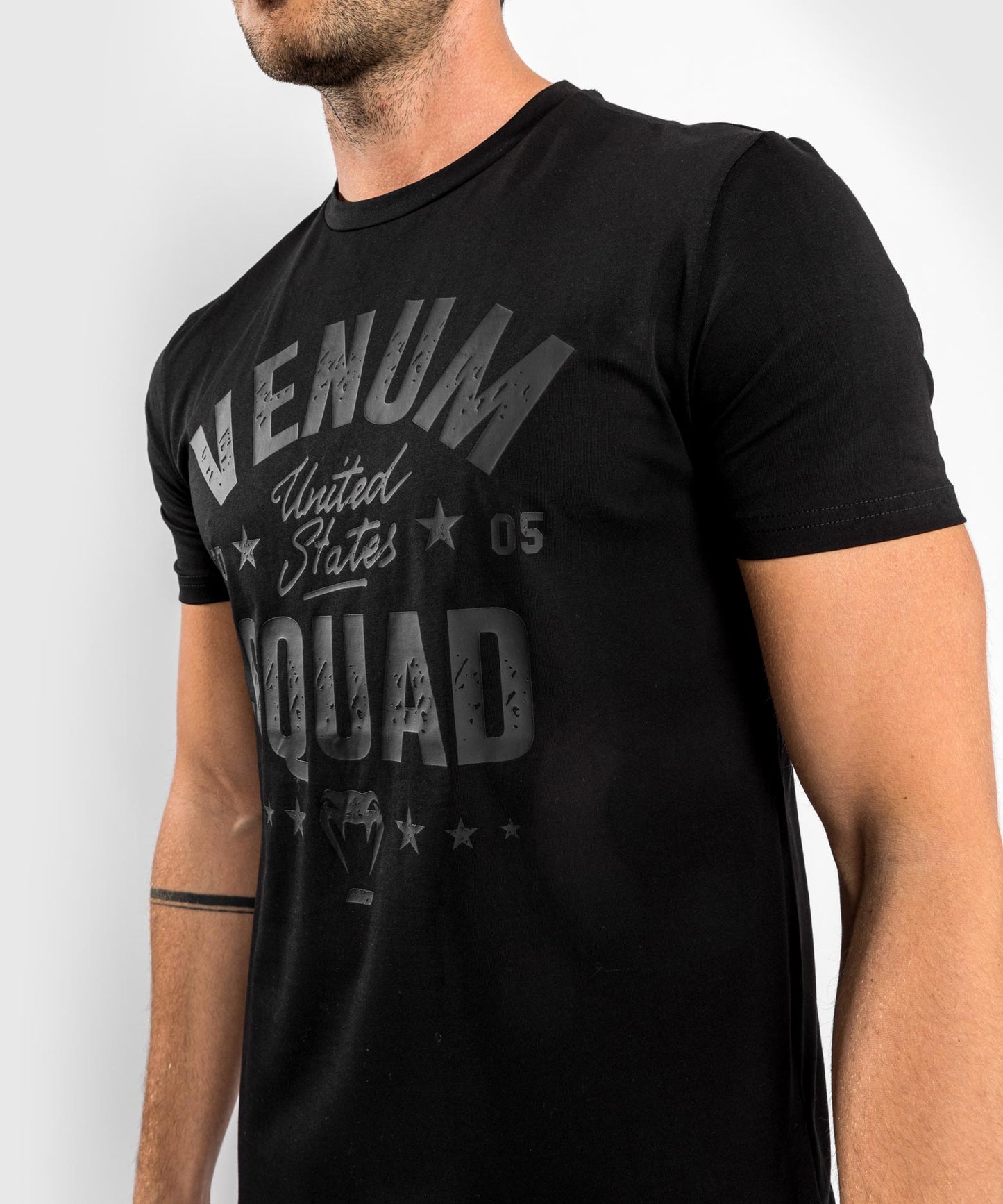 Venum Squad T-Shirt - Schwarz/Schwarz