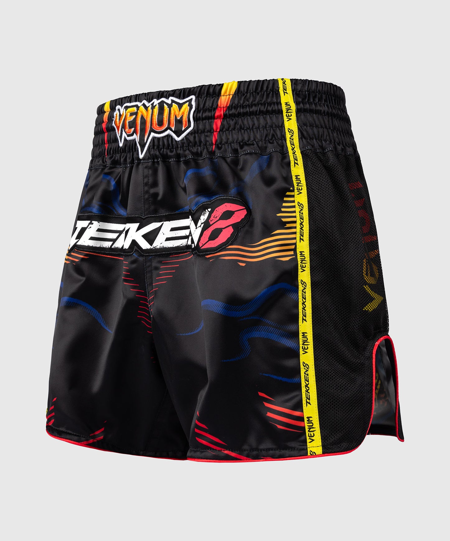Short de Muay Thaï Yoshimitsu Venum x TEKKEN 8 - Noir/Orange