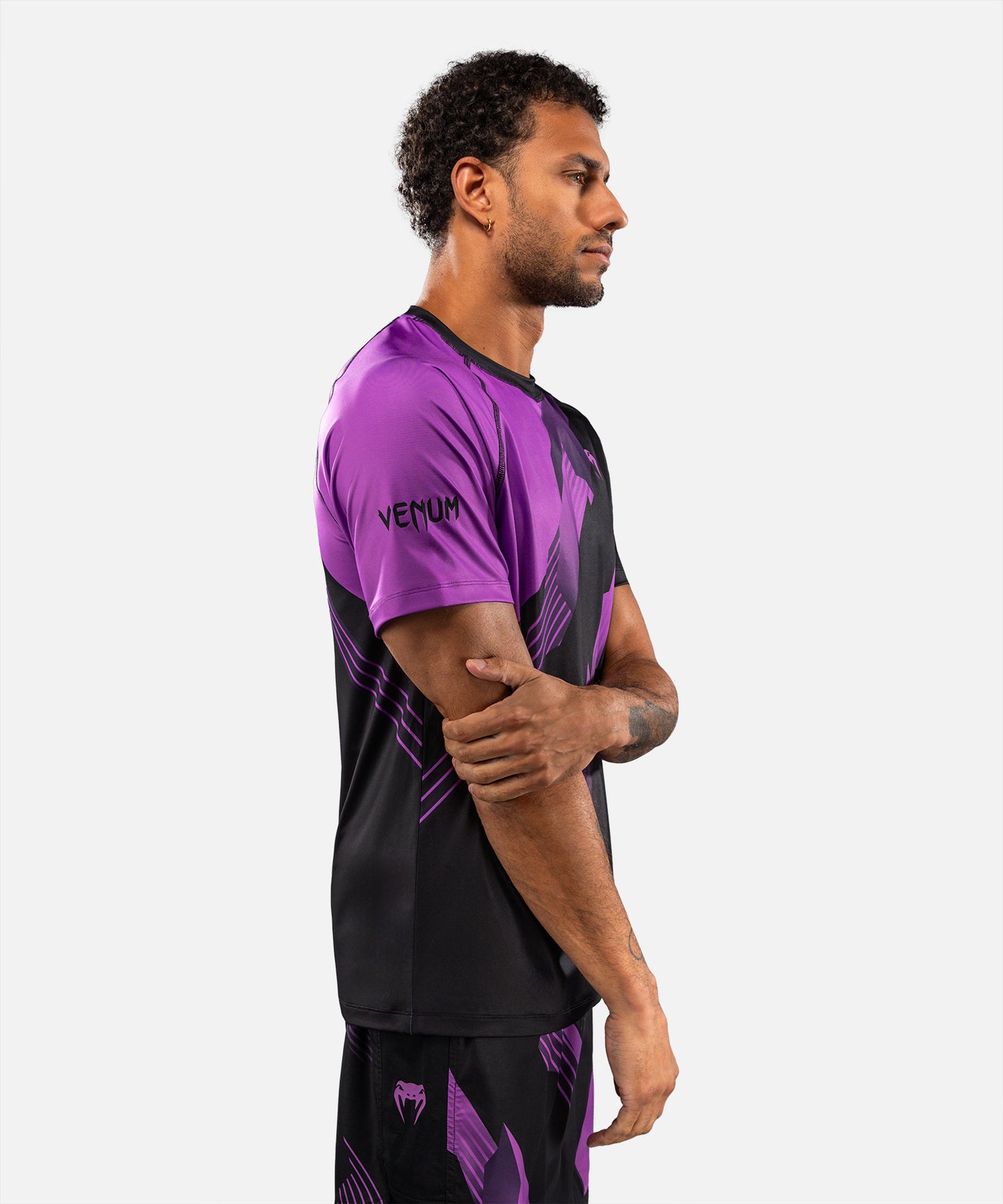 Venum No-Gi 6.0 Camiseta Dry Tech - Negro/Púrpura