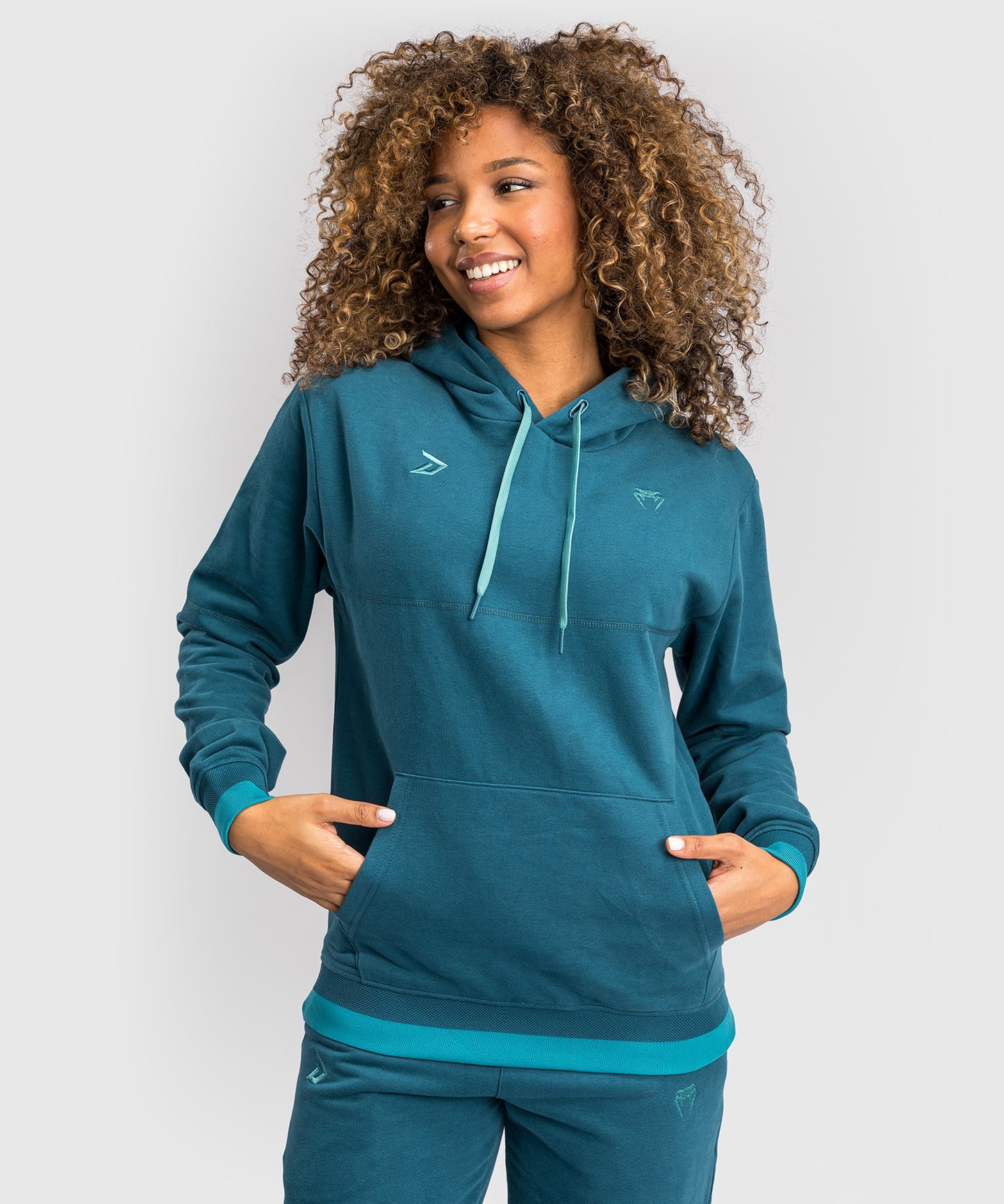 Sweat à capuche Venum x Demi - Bleu azur