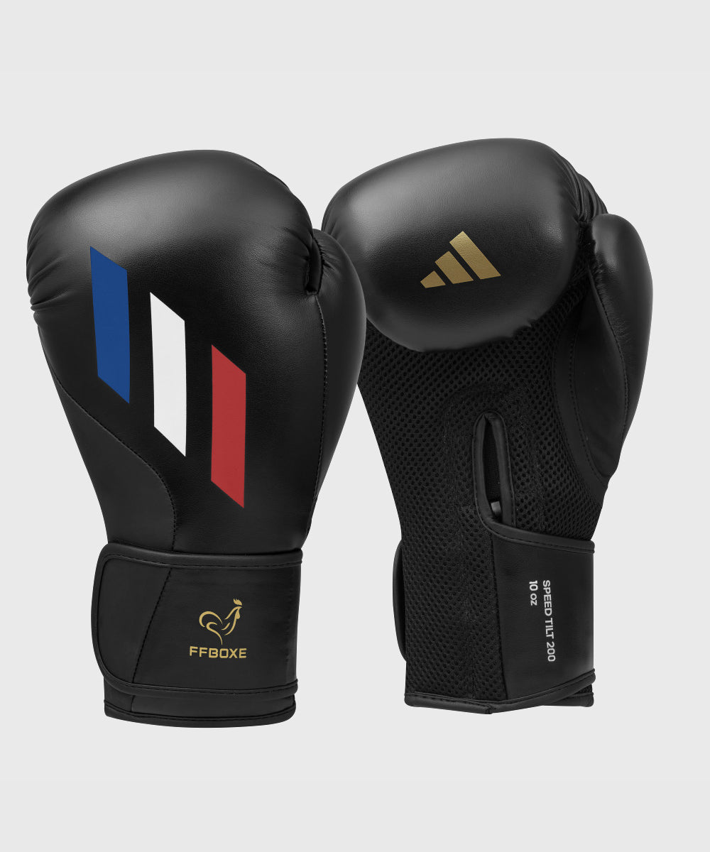 Adidas Speed Tilt 200 FFB Guantoni da Boxe - Nero