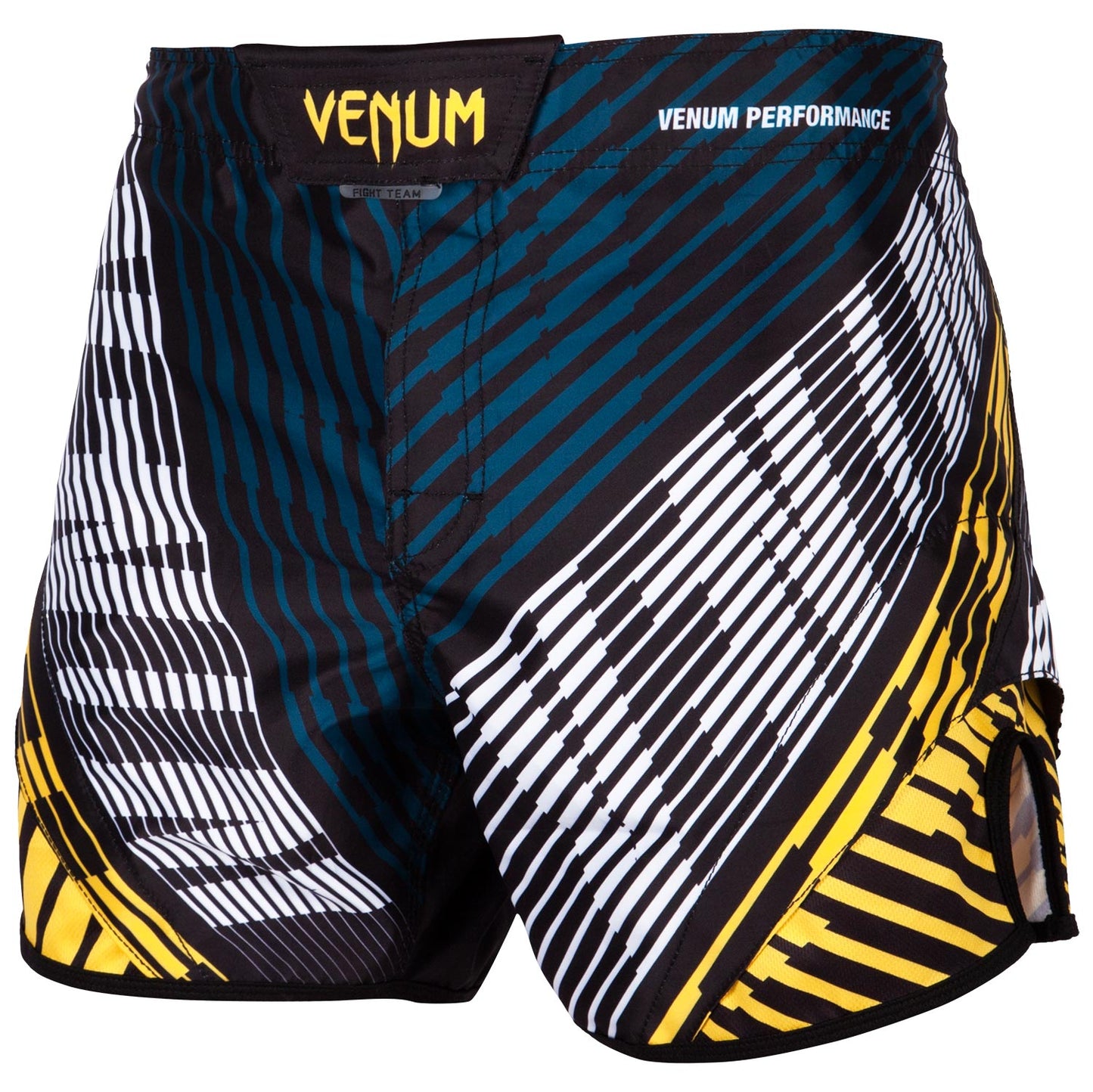 Venum Plasma kurze Fightshorts - Schwarz/Gelb