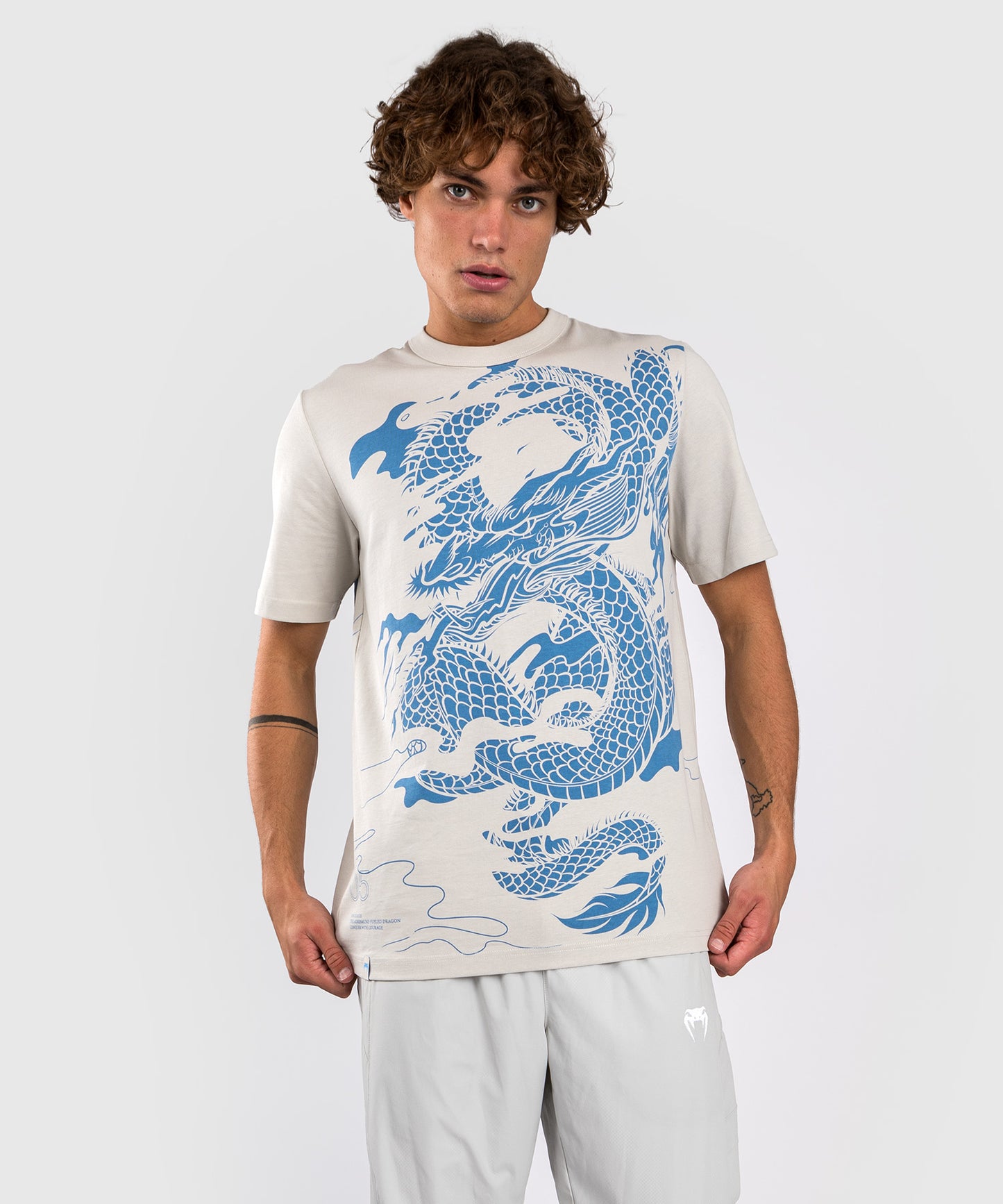 T-shirt Venum Dragon's Flight - Bleu Mystique