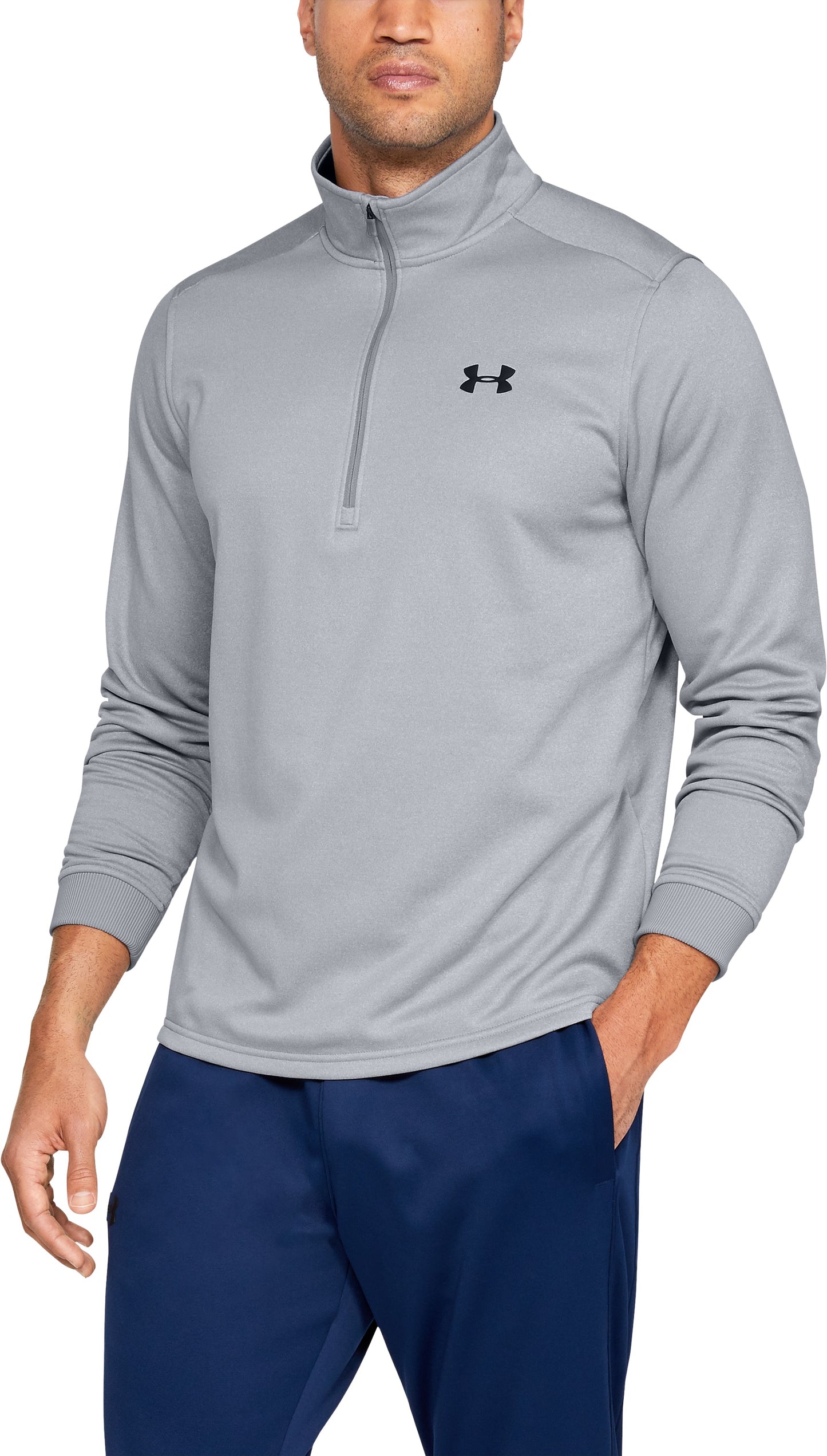 Under Armour Fleece Maillot de Manga Larga – Gris