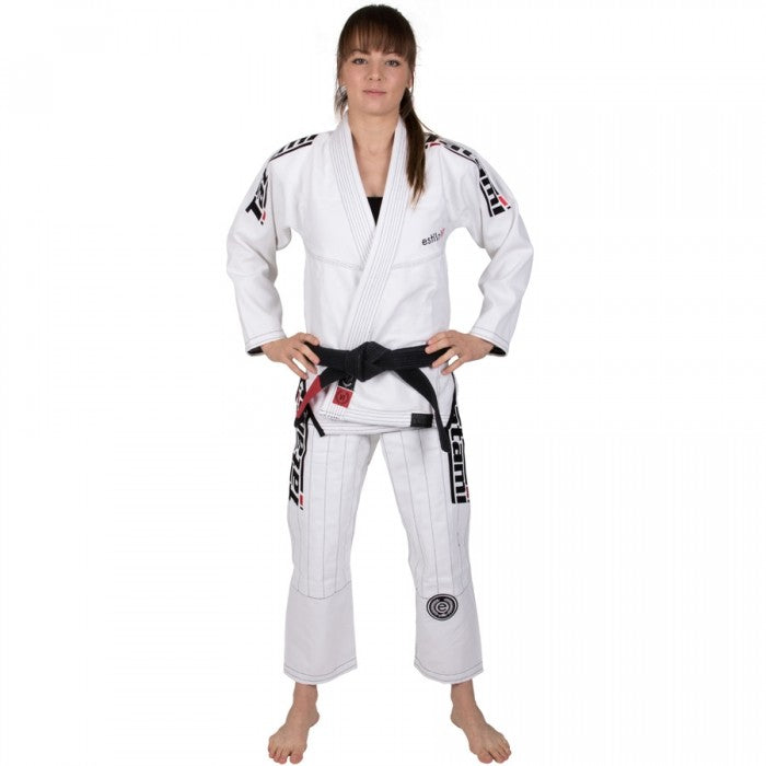 Tatami Fightwear Estilo 6.0 Kimono JJB Mujer - Blanco/Negro