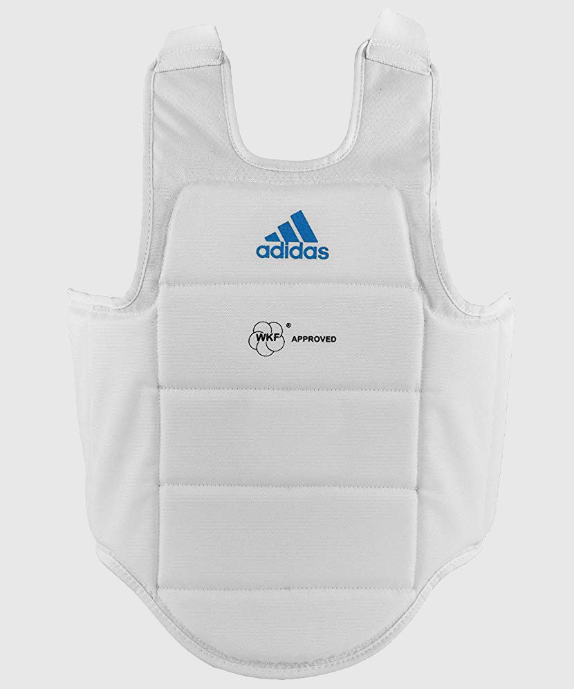 Adidas Karate-Brustschutz WKF Approved - Weiß