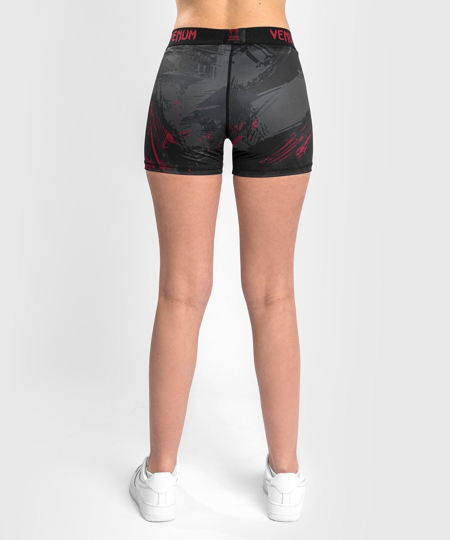 Women's UFC Venum Authentic Fight Week 2.0 Compression Short - Black/Red