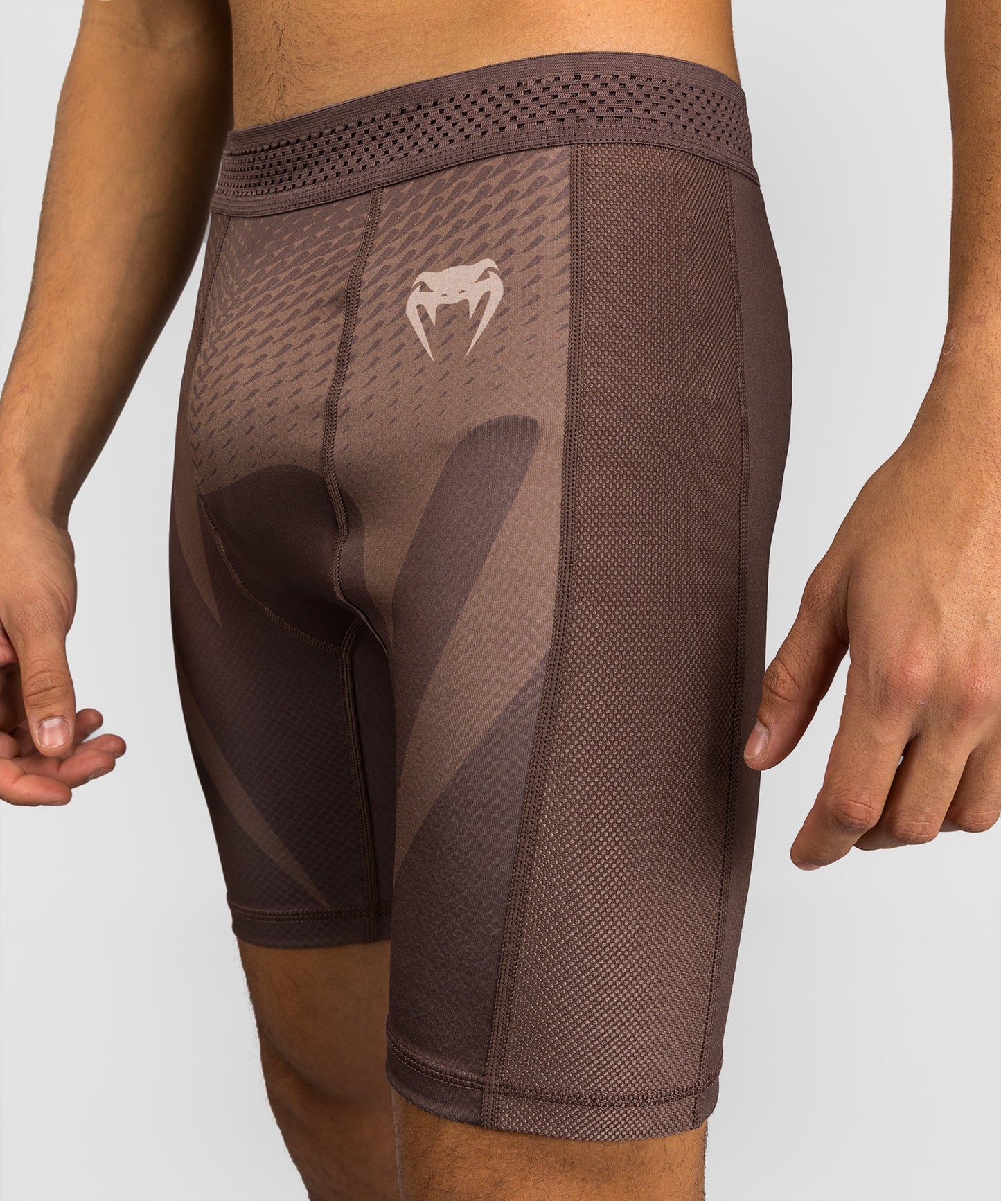 Short de Compression Venum No Gi - Marron Chocolat