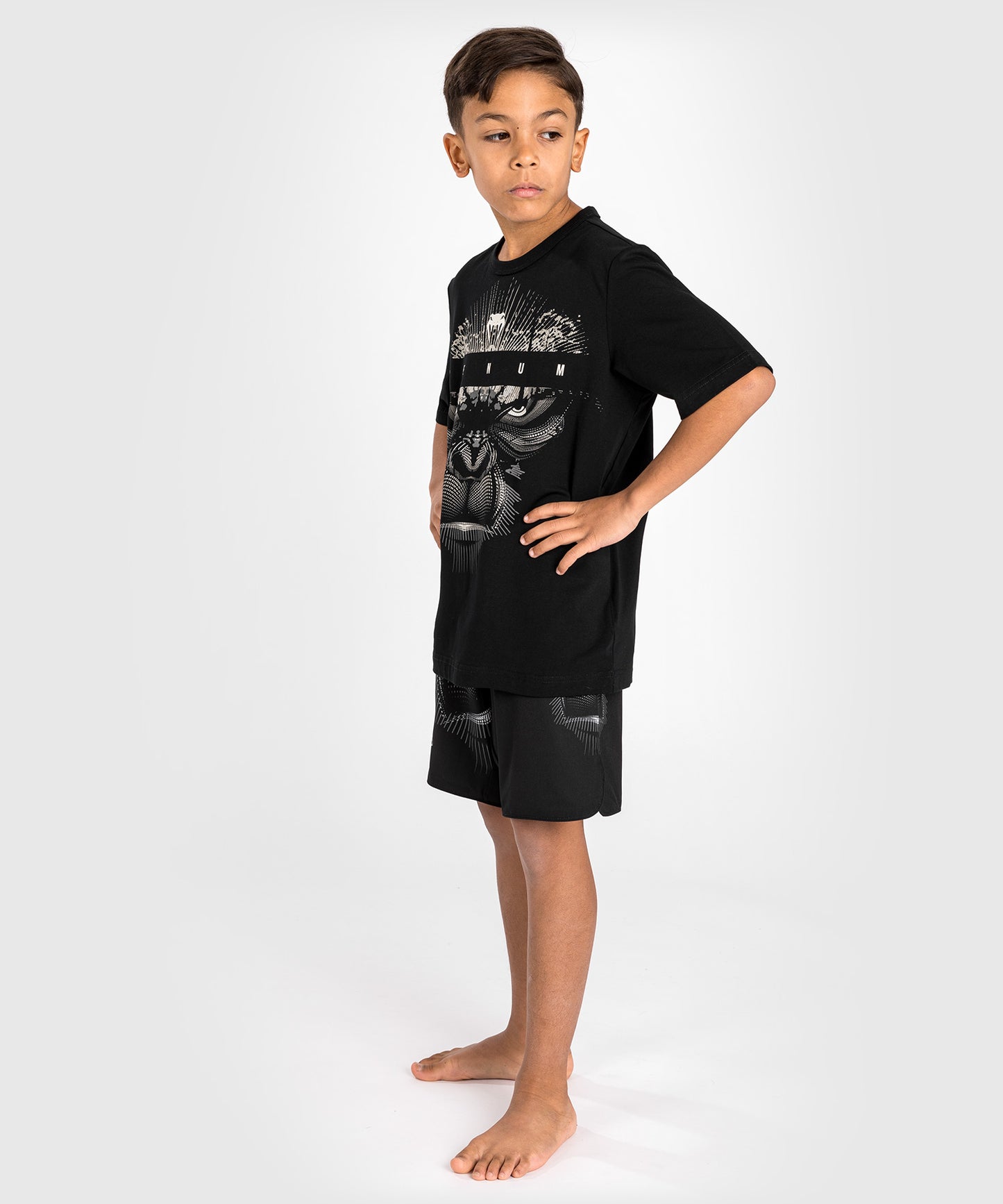 Venum Gorilla Jungle Kinder T-Shirt - Schwarz/Weiß