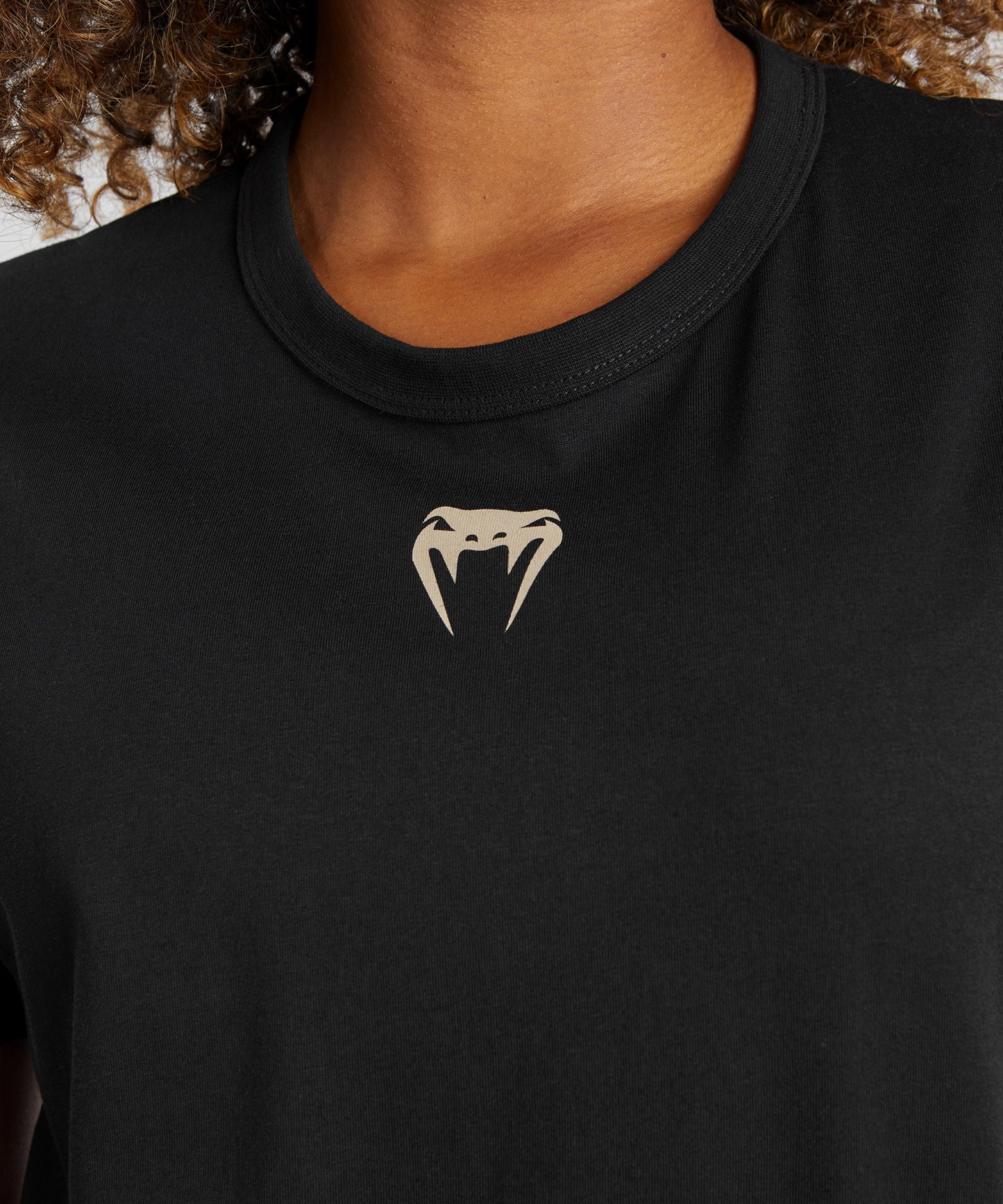 UFC Adrenaline by Venum Fight Week Camiseta de algodón de manga corta para Mujer - Negro