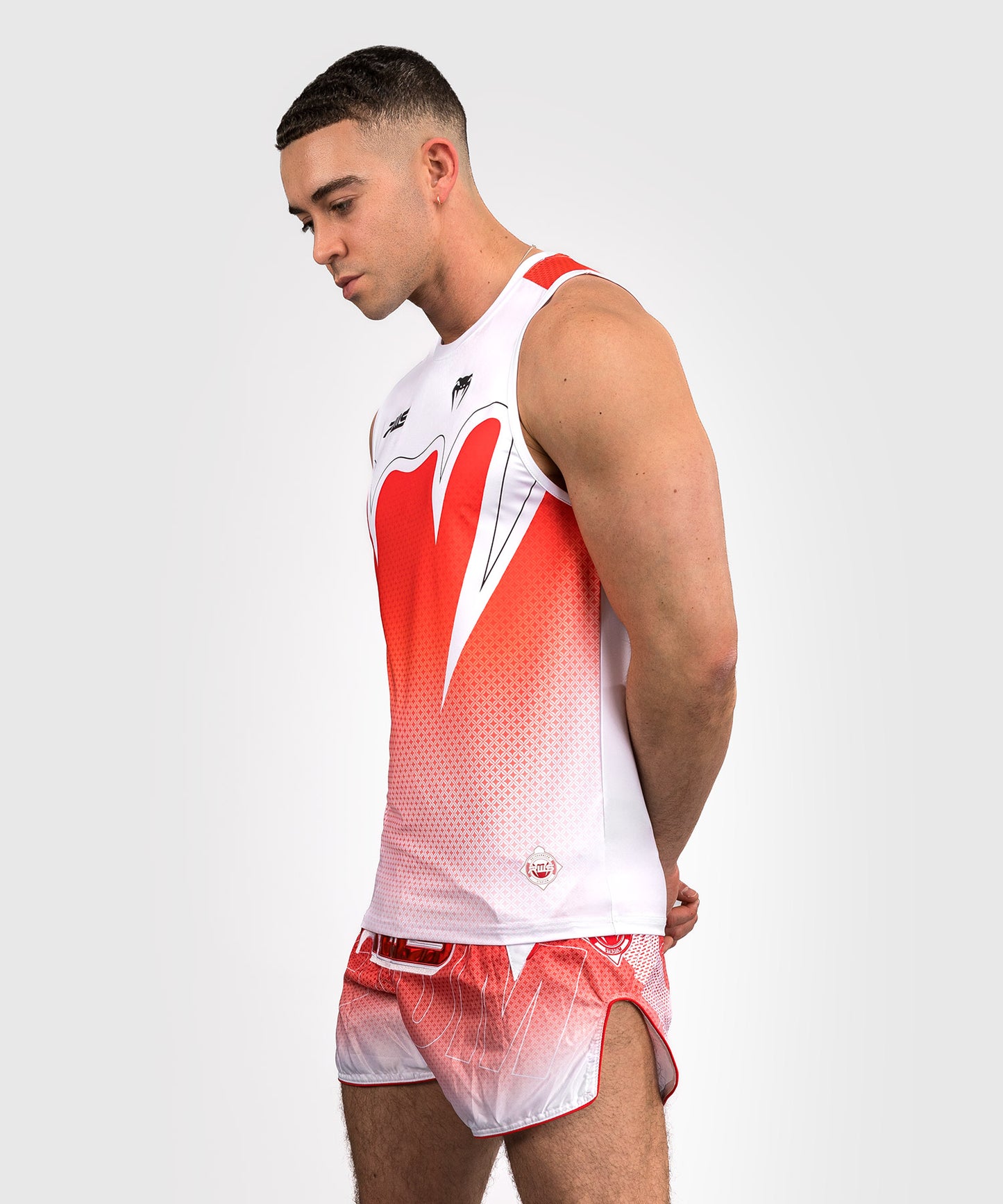 Venum x RWS 2.0 Men’s Dry-Tech Tank Top - White/Red