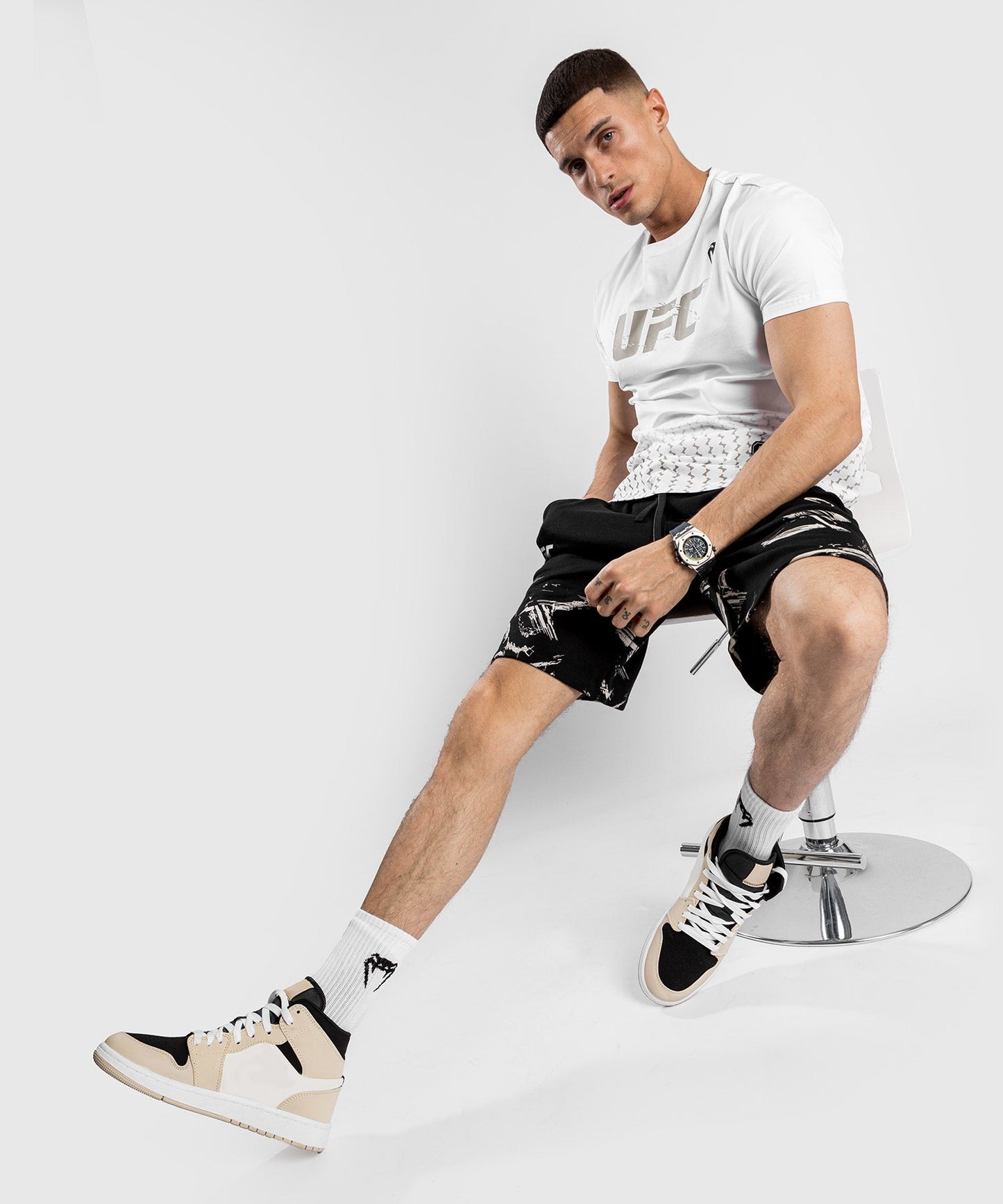 Venum Authentic Fight Week 2.0 UFC T-Shirt - Kurzarm - Weiß
