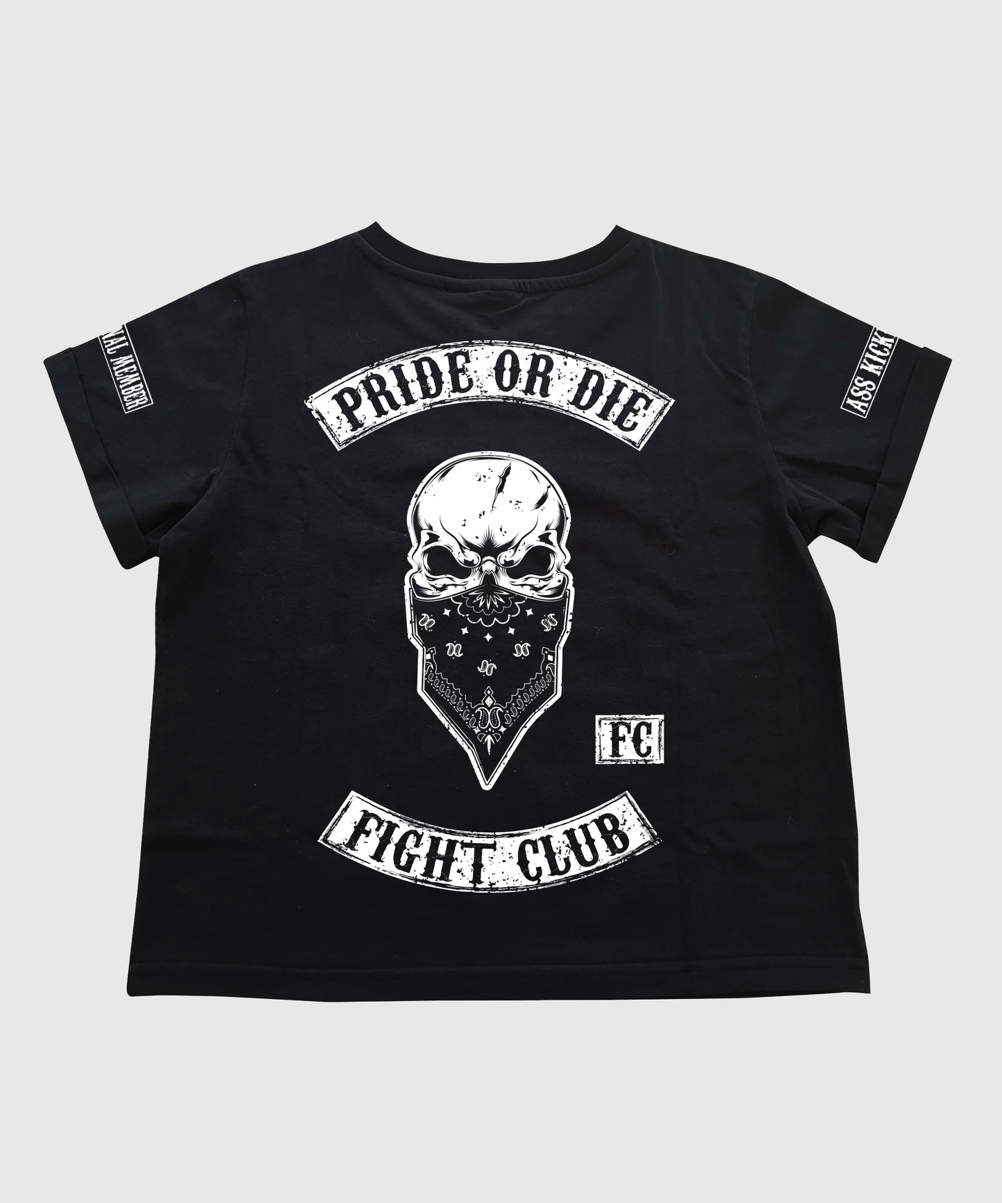 Pride Or Die WOMEN FIGHT CLUB Maglietta da Allenamento - Nero