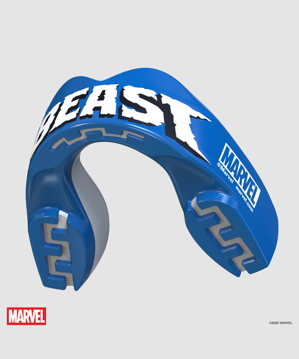 Safejawz Marvel X-Men Beast Mundschutz - Blau