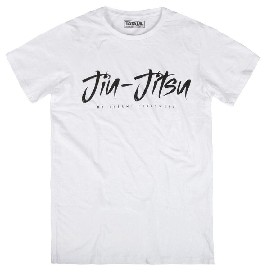 Tatami Fightwear Jiu Jitsu Signature Camiseta de Entrenamiento - Blanco