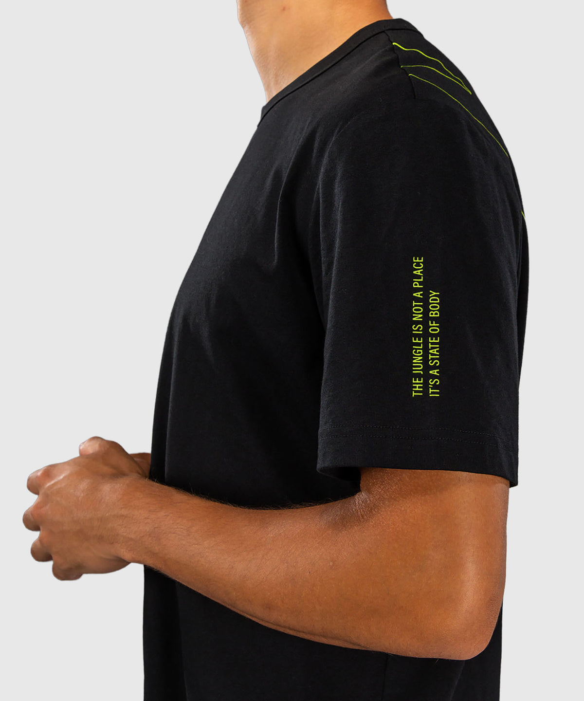 Venum Amazonia Reborn Camiseta - Negro/Verde