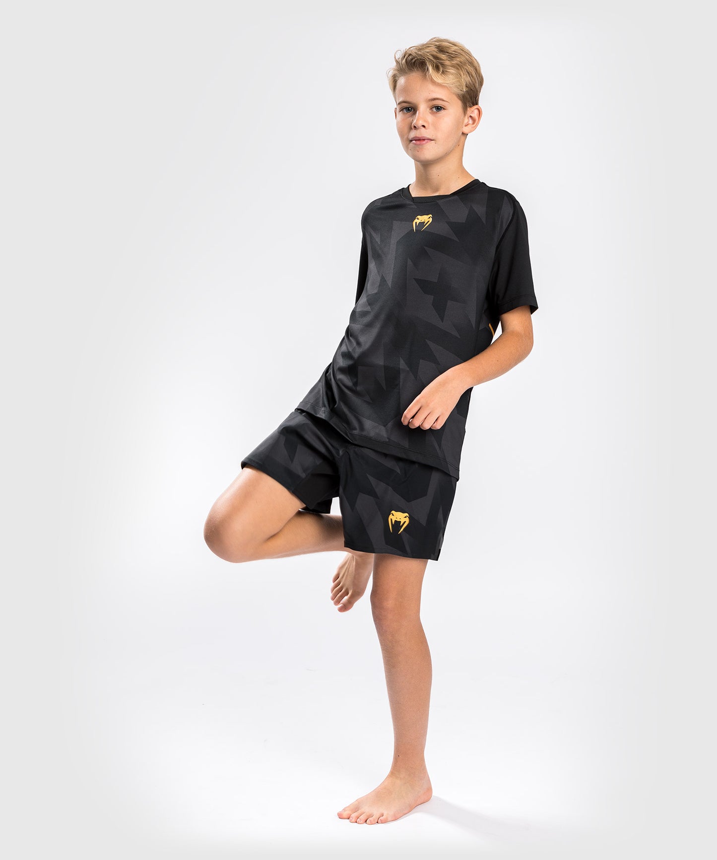 Venum Razor Dry Tech T-Shirt - Für Kinder - Schwarz/Gold
