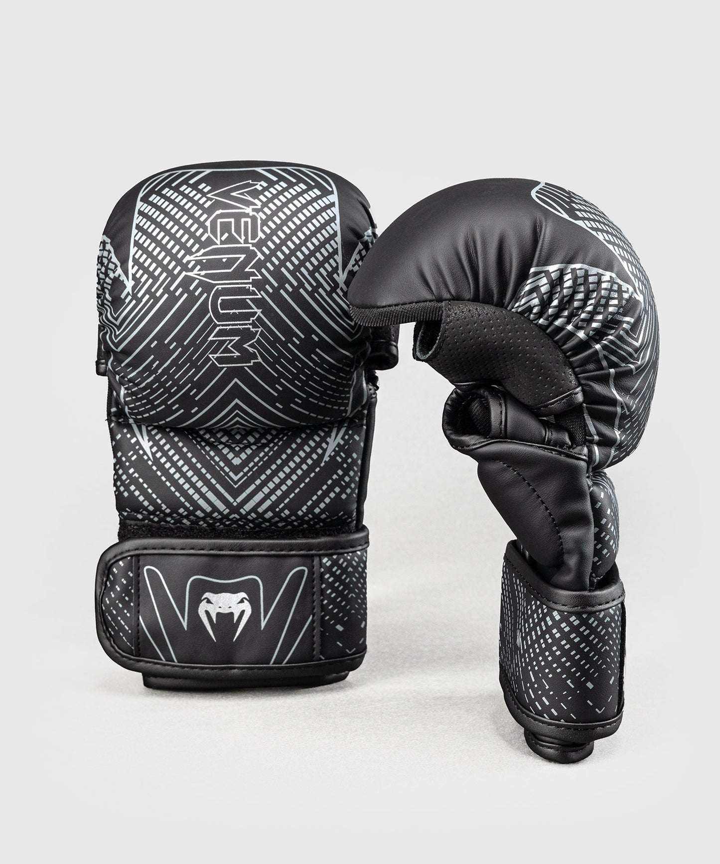 Venum Midnight Fury Guantoni da Sparring - Nero/Grigio/Argento