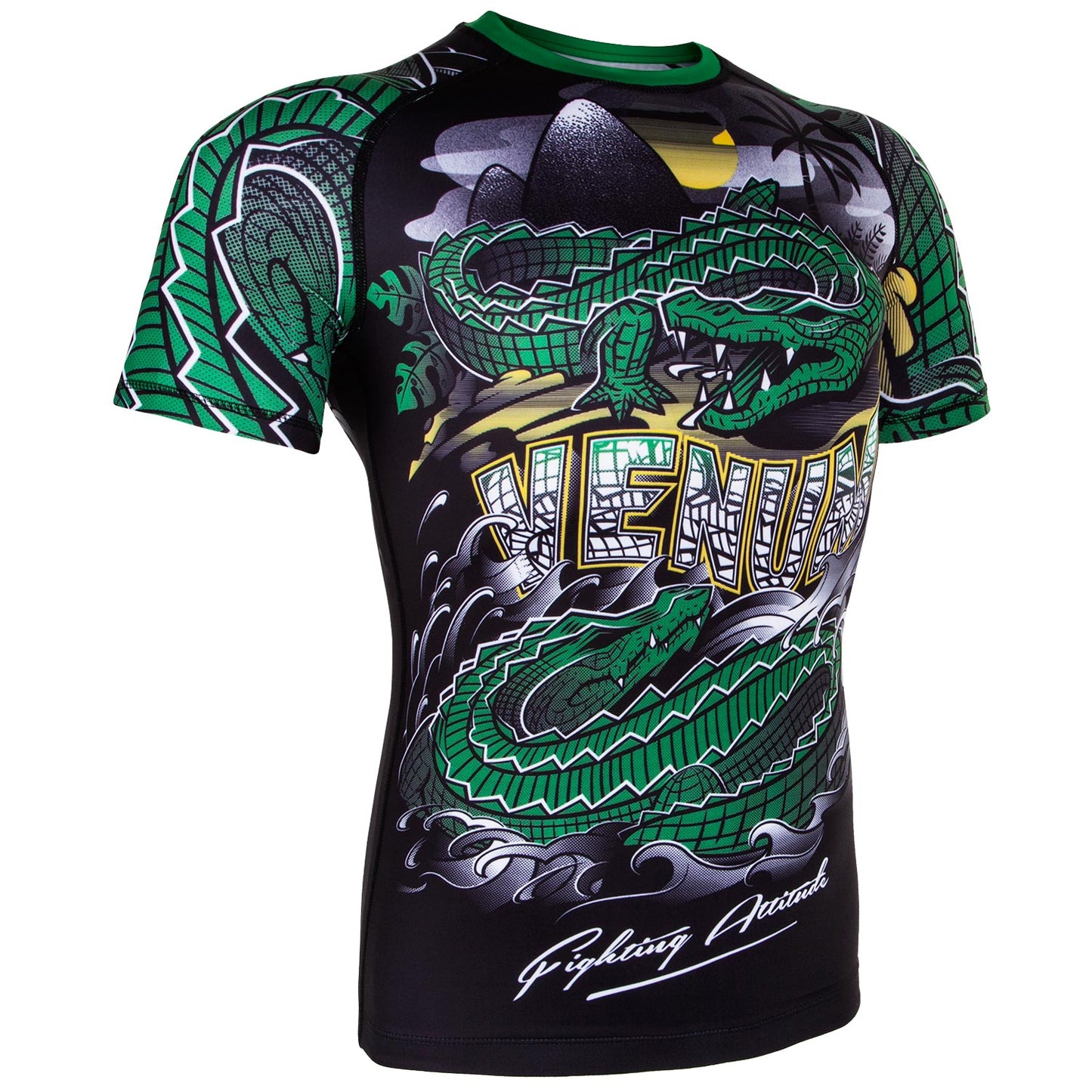 Rashguard Venum Crocodile - Manches courtes