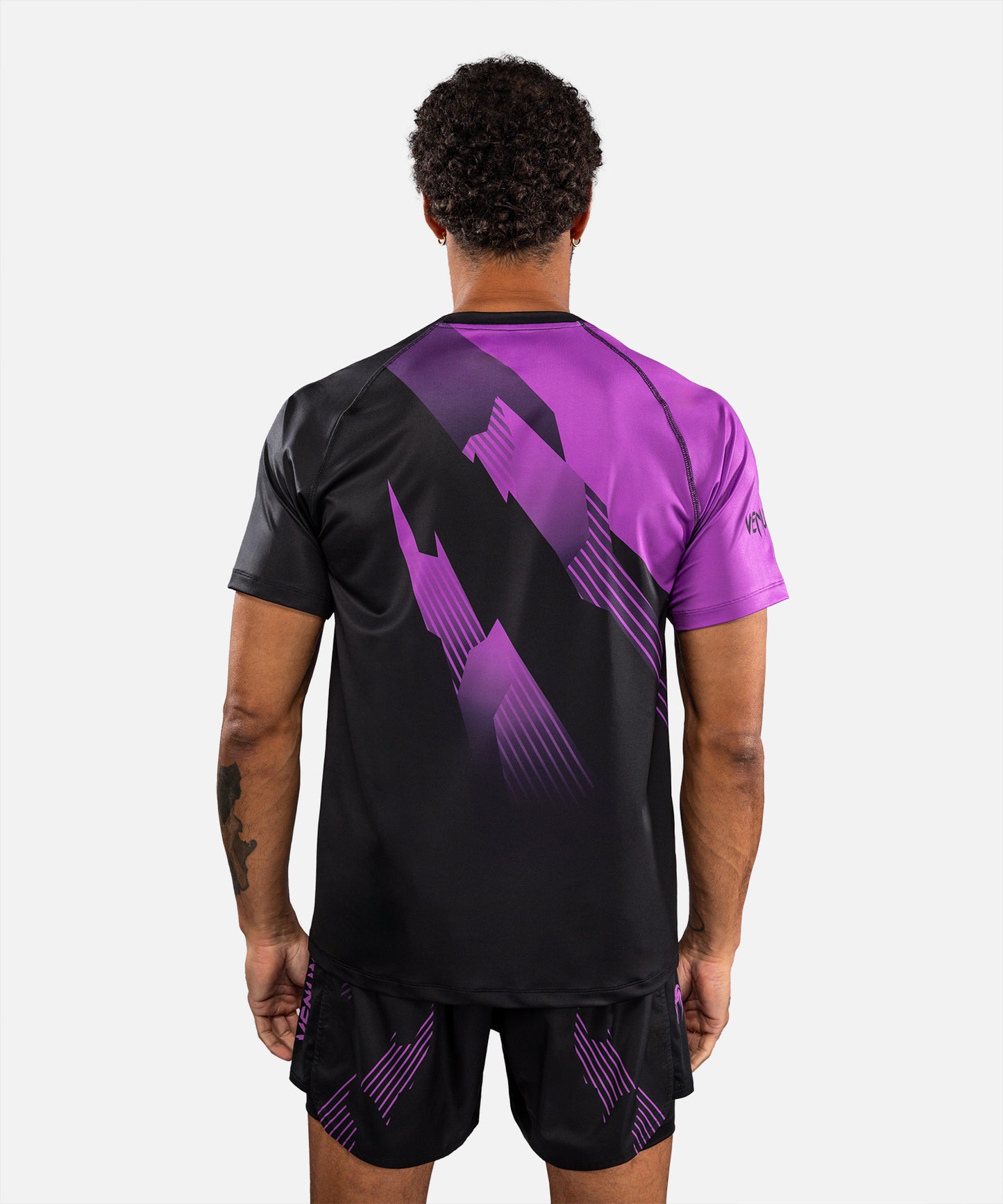 Venum No-Gi 6.0 Camiseta Dry Tech - Negro/Púrpura