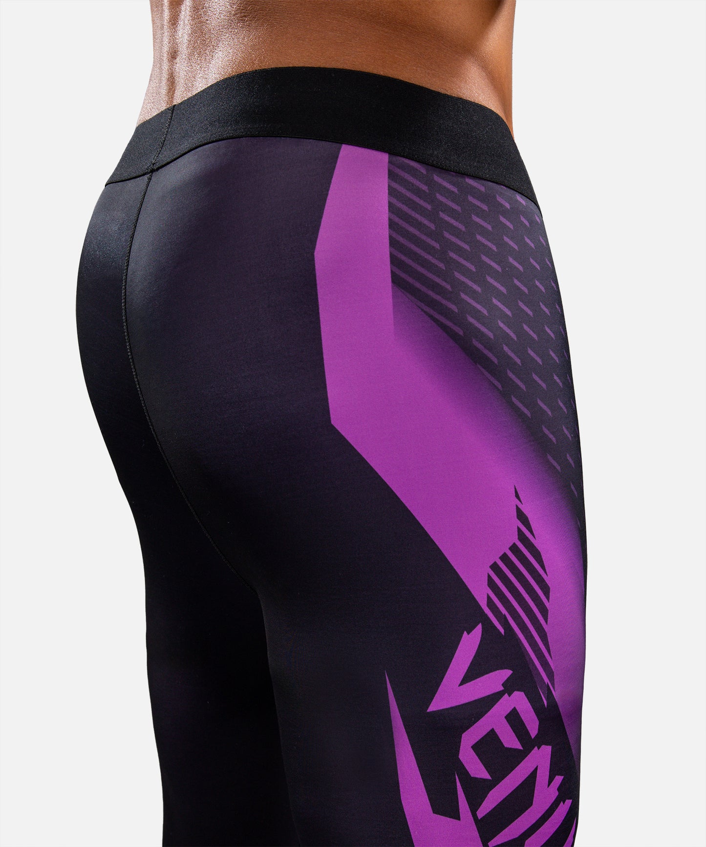 Venum No-Gi 6.0 Spats - Negro/Morado