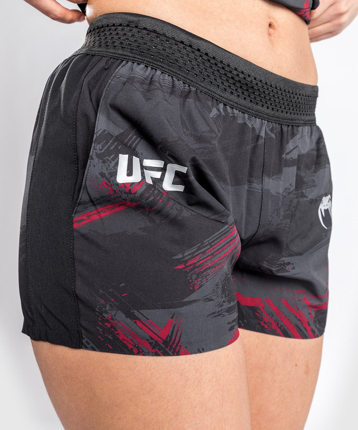Venum Authentic Fight Week 2.0 UFC-Trainingsshorts - Damen - Schwarz/Rot