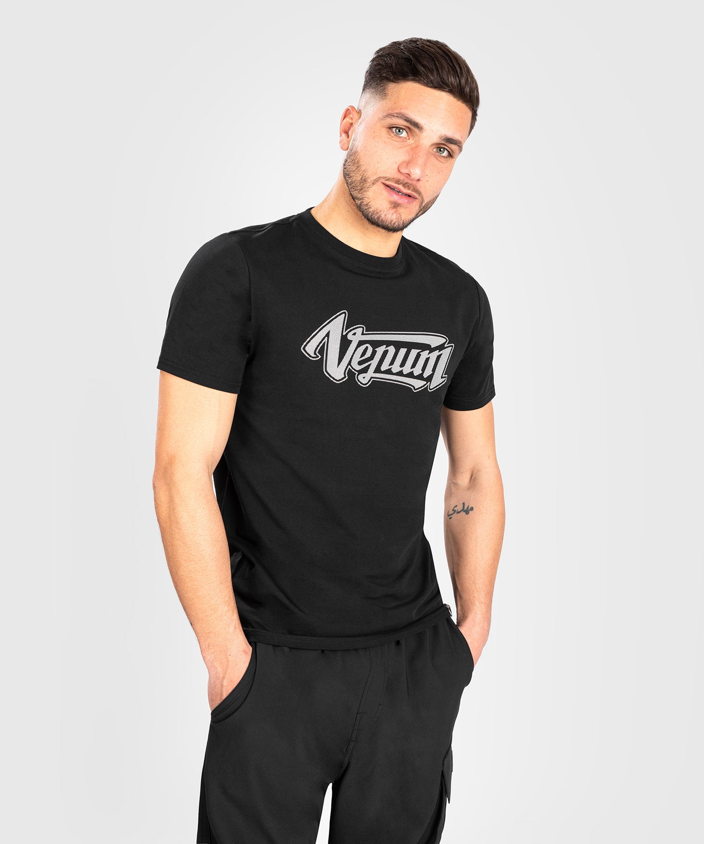 T-shirt Coupe Ajustée Venum Absolute 2.0 - Noir/Argent