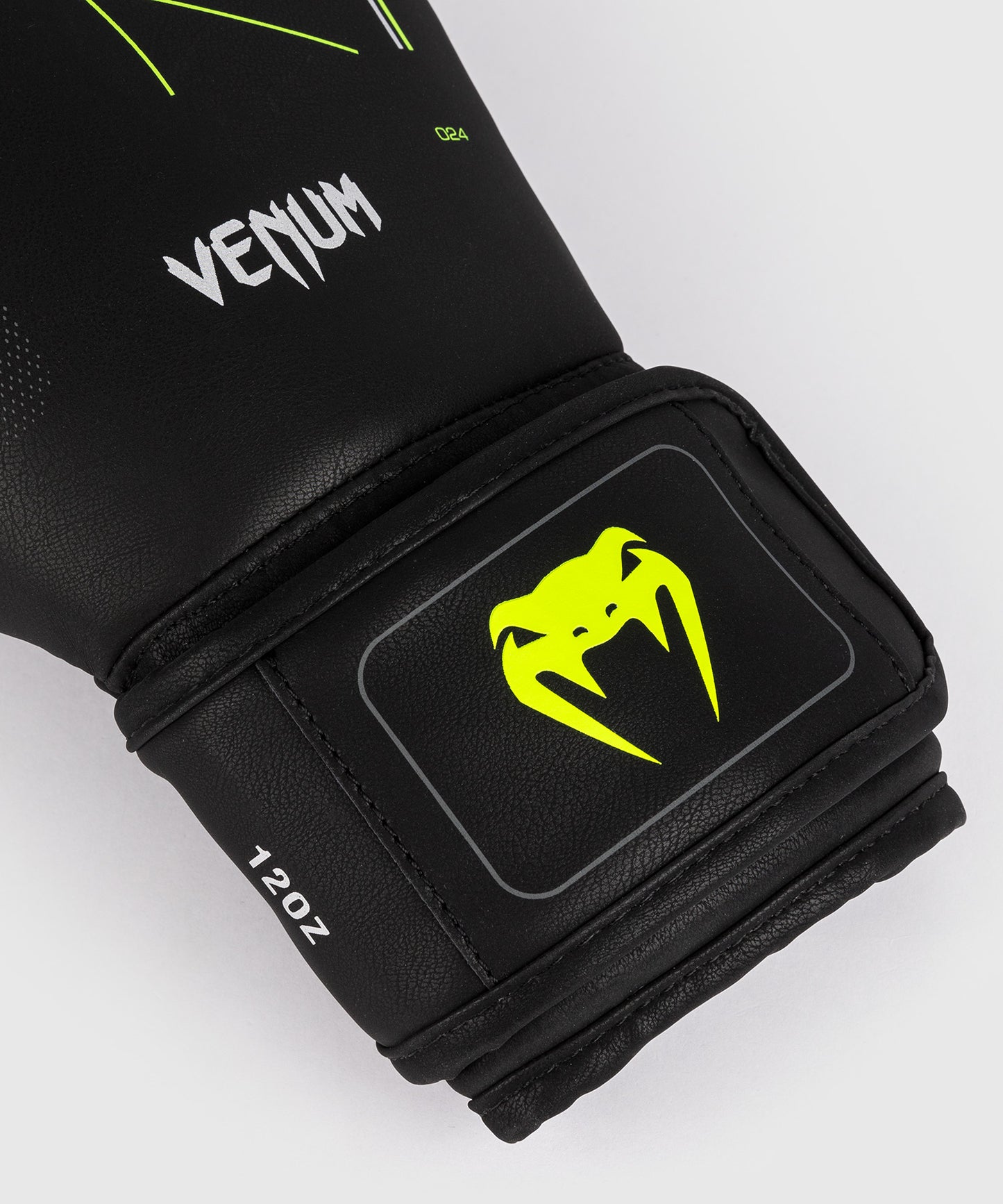 Gants de boxe Venum Training Camp 4.0 - Noir/Vert fluo