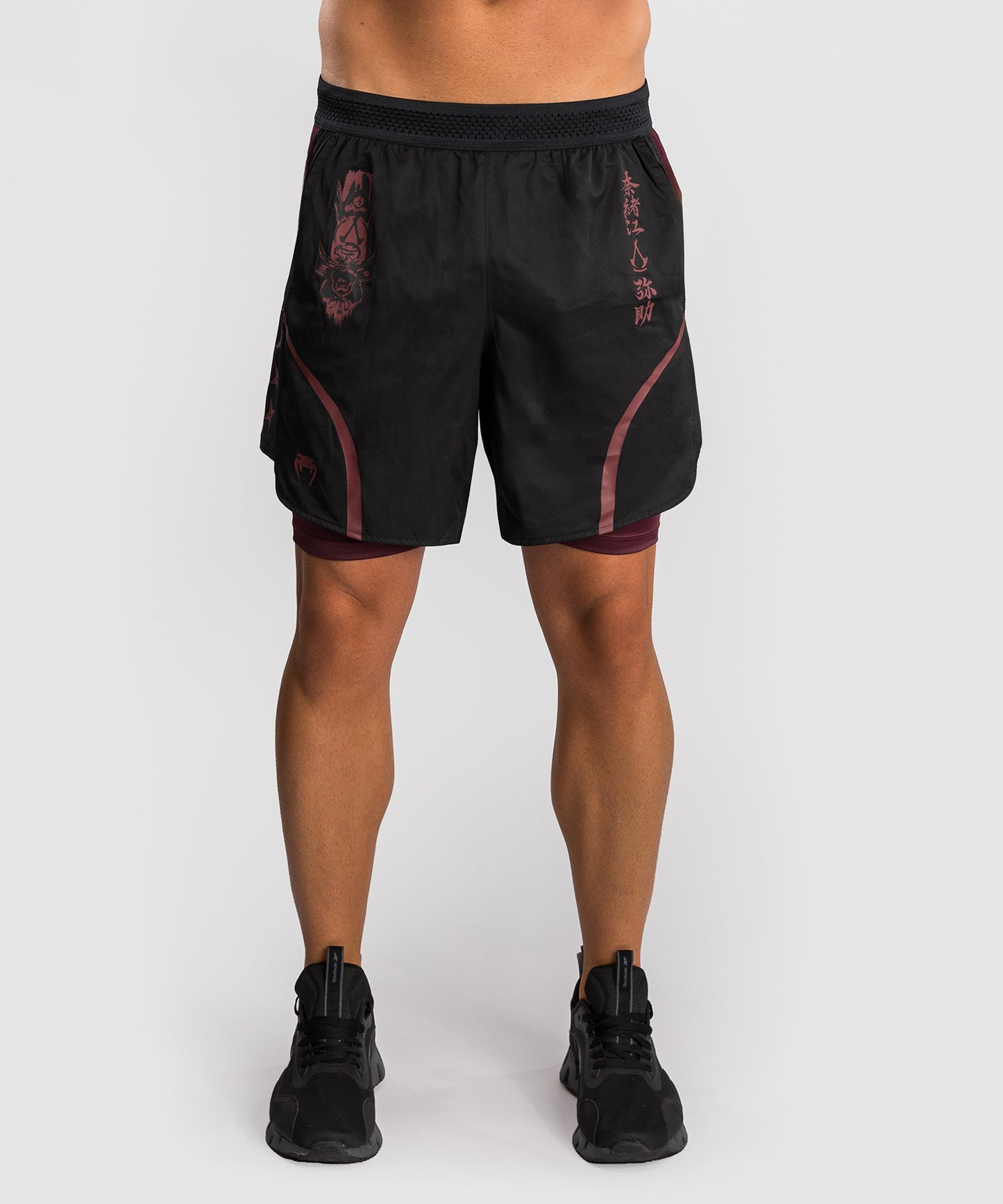 Venum x Assassin’s Creed Shadows Men’s Training Shorts - Burgundy/Black