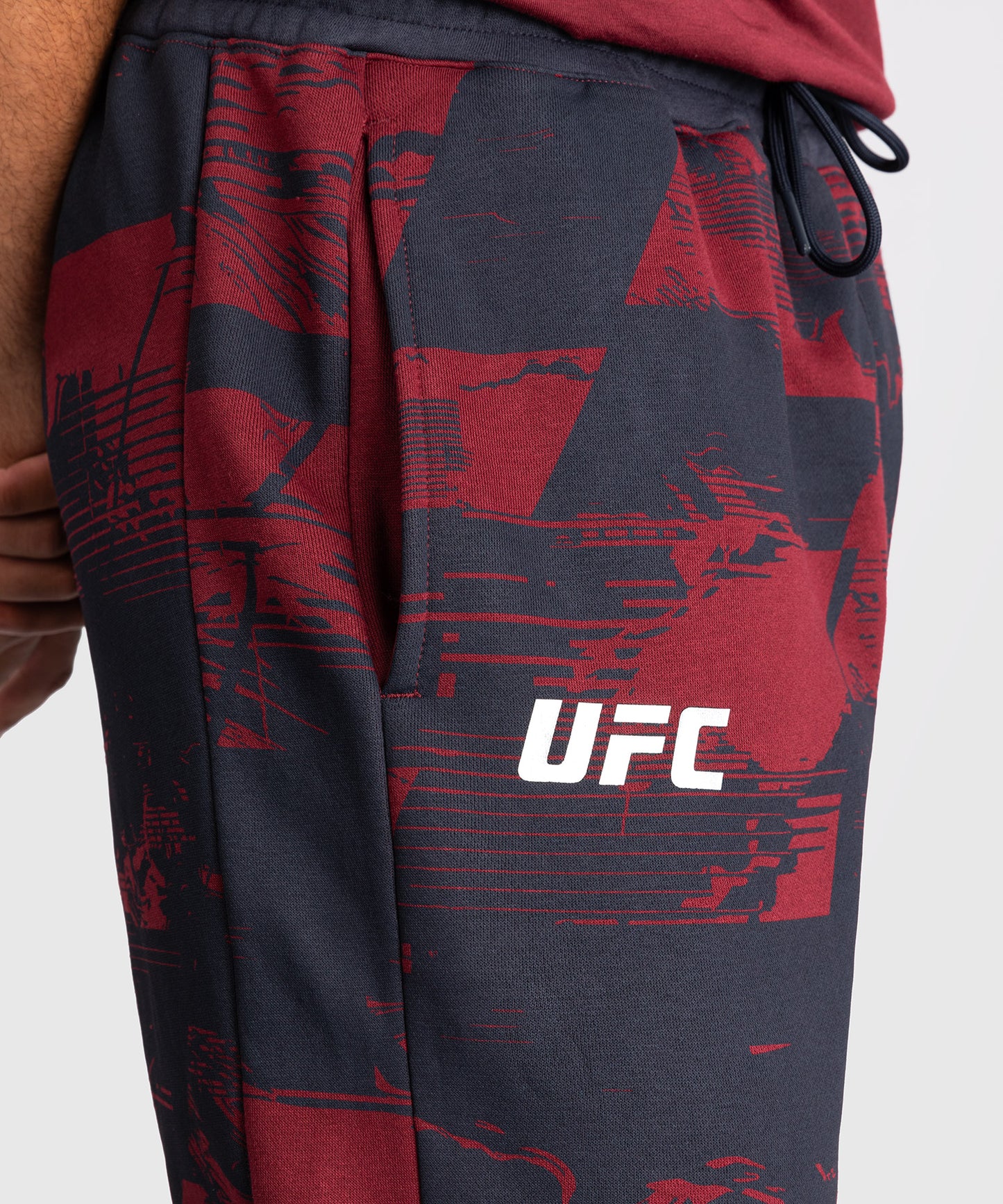 UFC Zenith by Venum Authentic Fight Week Pantaloni Uomo - Blu navy/Bordeaux/Argento
