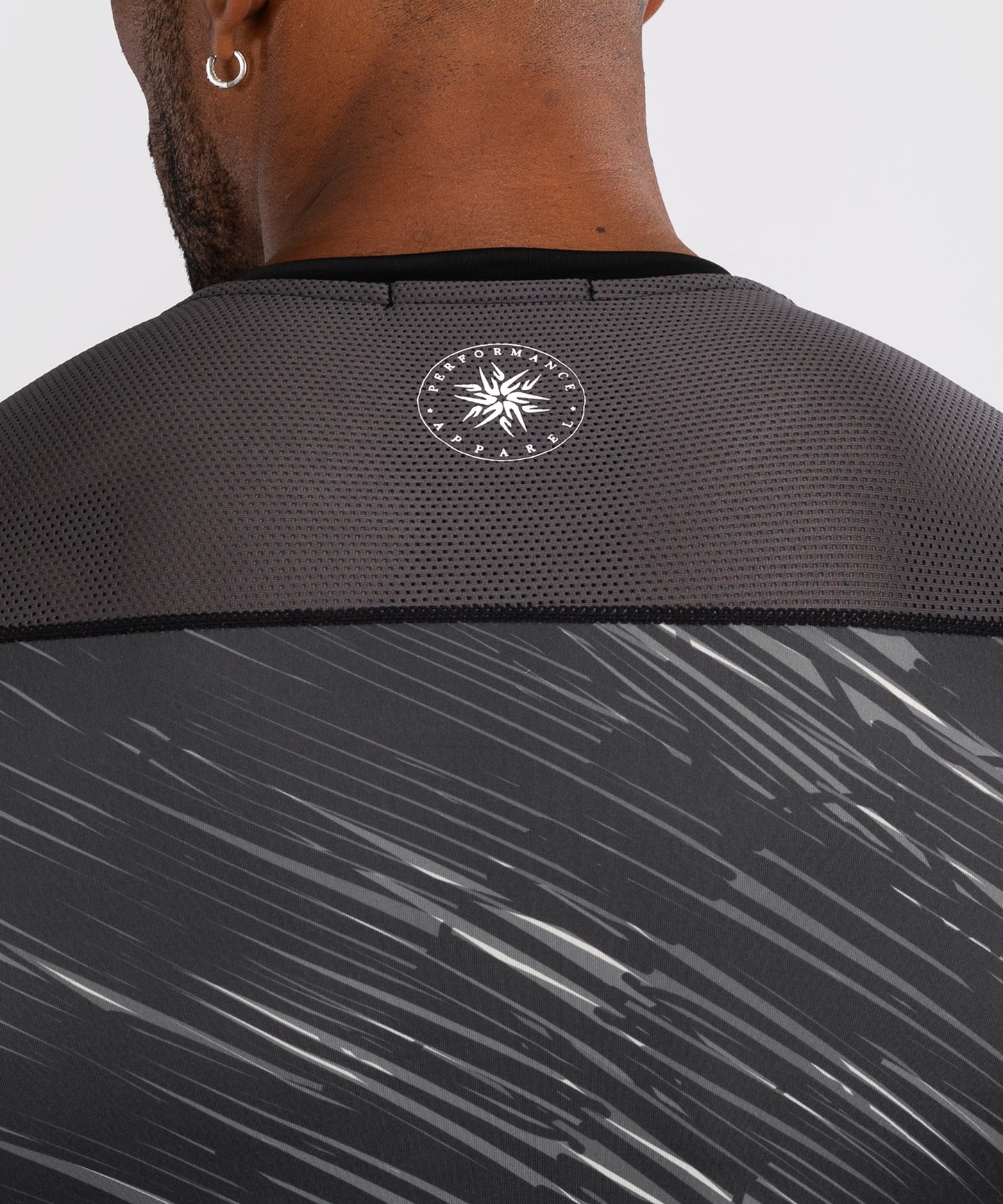 Venum Rapid Long Sleeve Rashguard - Black/Storm Grey