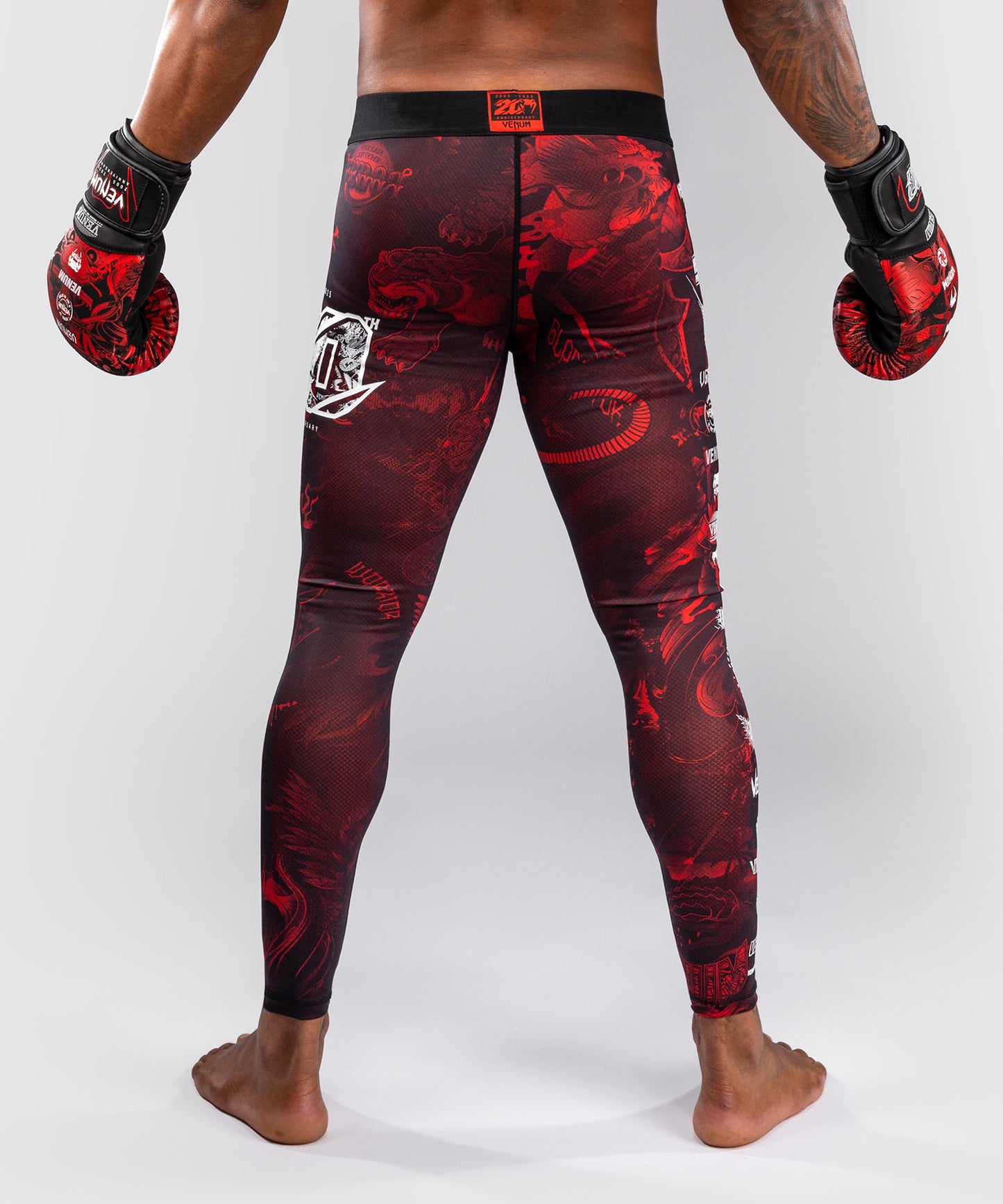 Venum 20th Anniversary Spats - Schwarz/Rot
