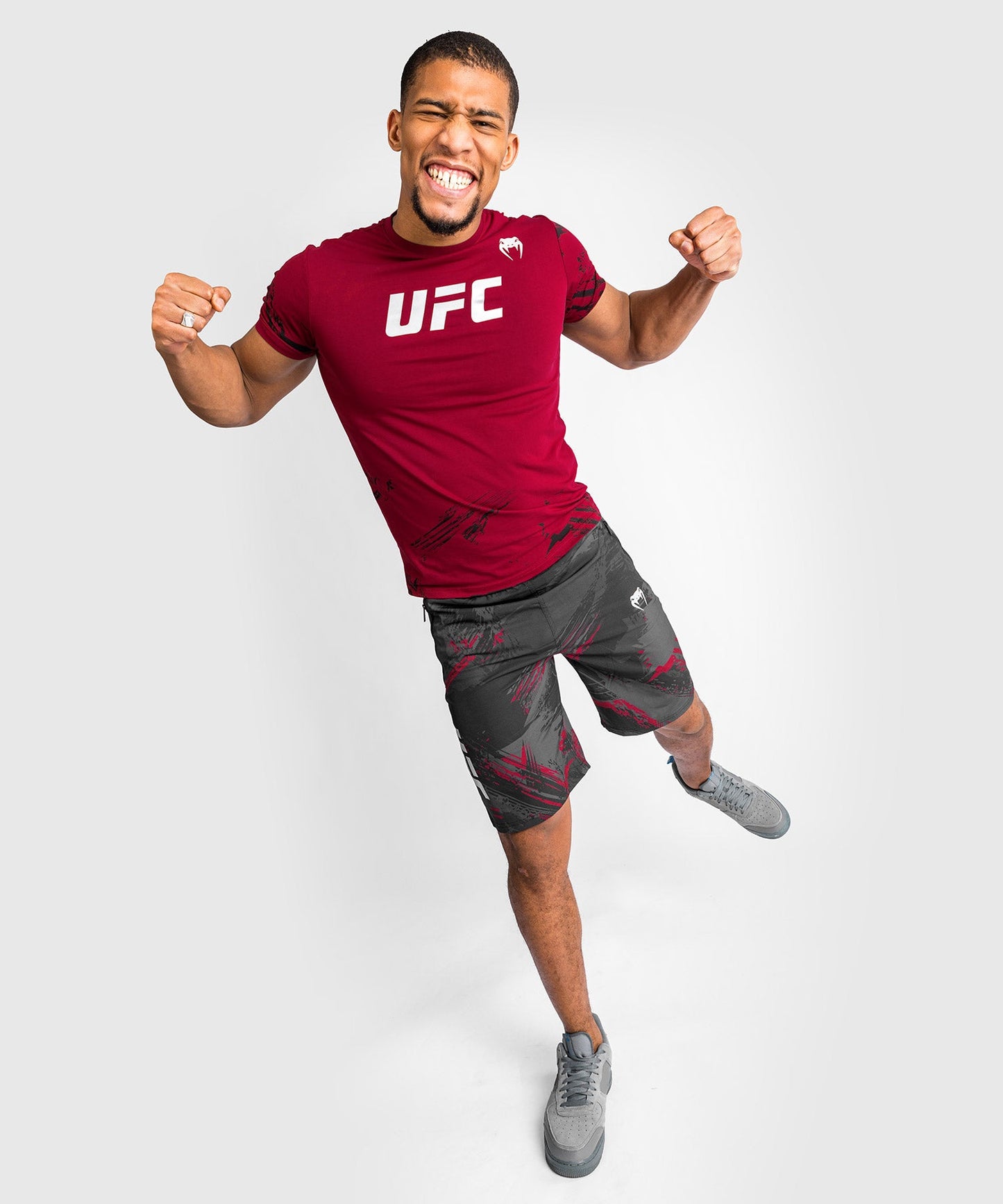 Venum Authentic Fight Week 2.0 UFC T-Shirt - Kurzarm - Rot