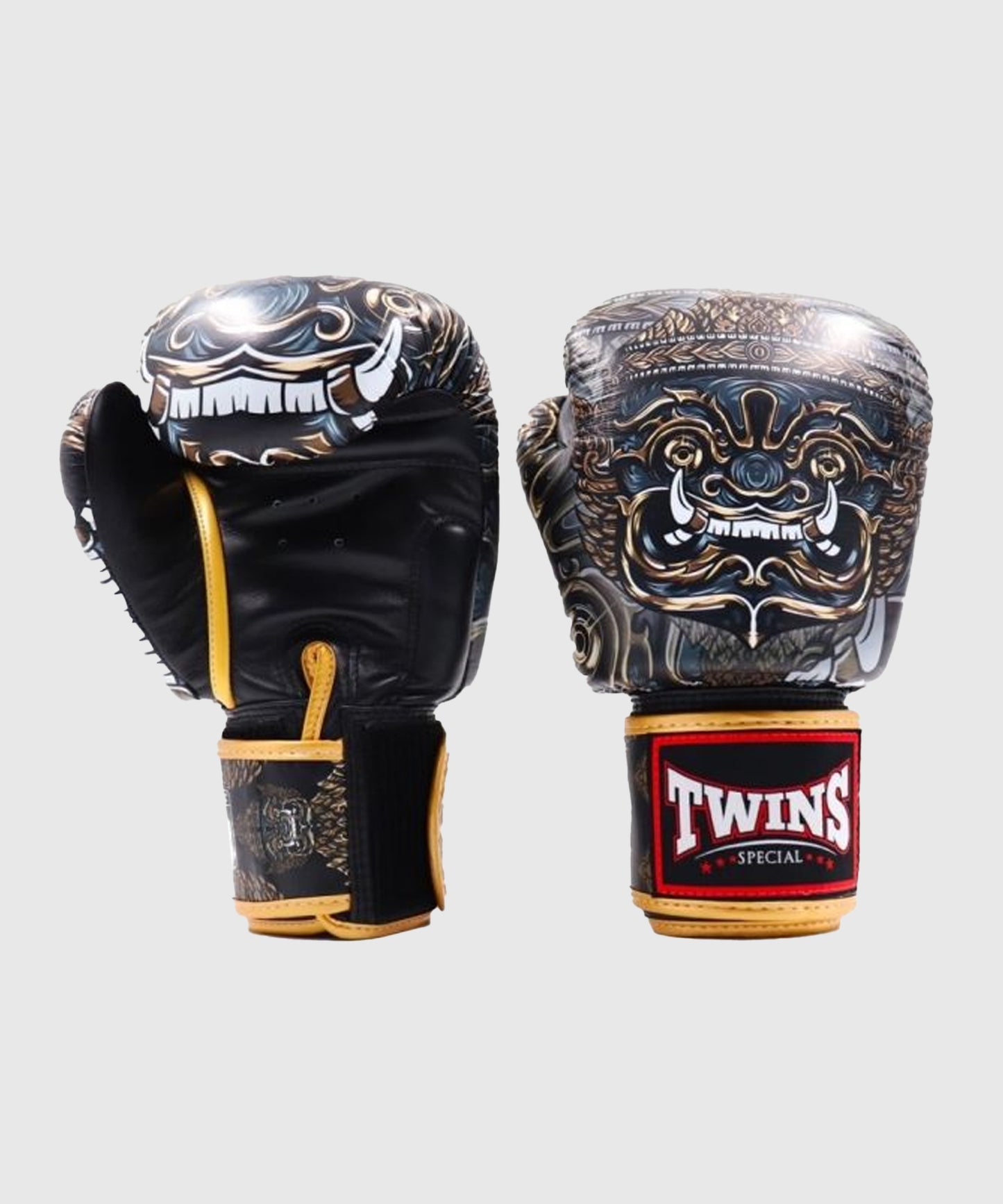 Twins FBGVL3 Yaktai Guantoni da Boxe - Nero/Oro